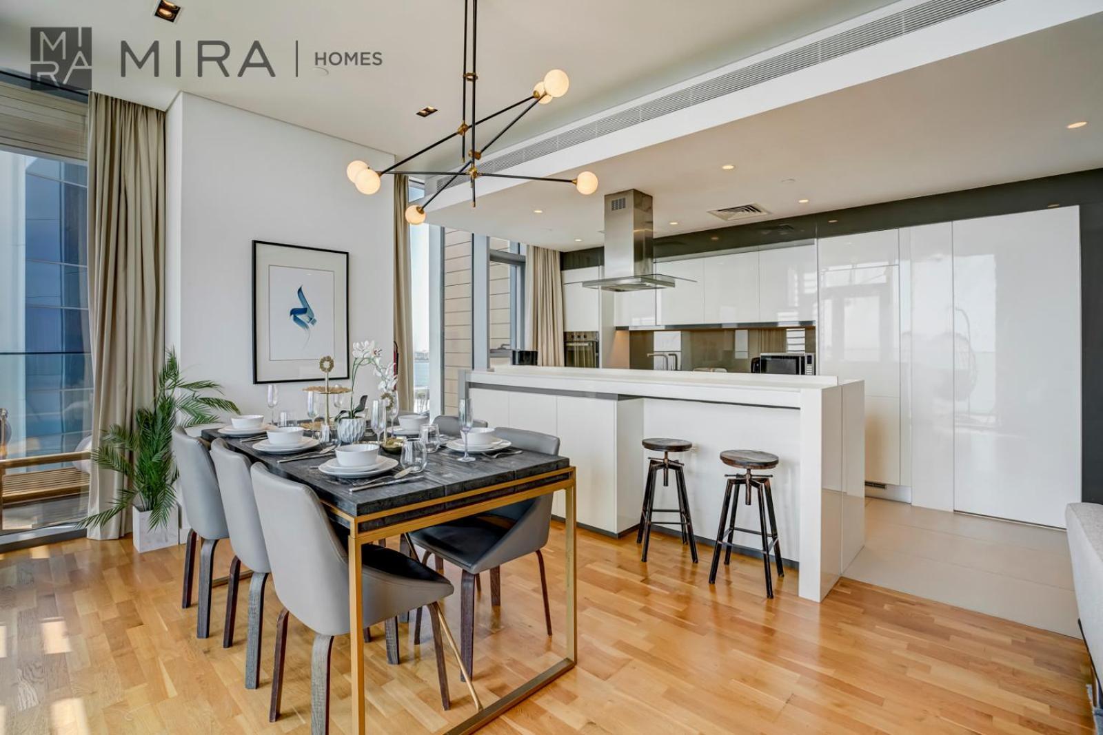 Apartment Mira Homes - Furnished 2 Bedroom In Bluewaters With Sea View Dubai