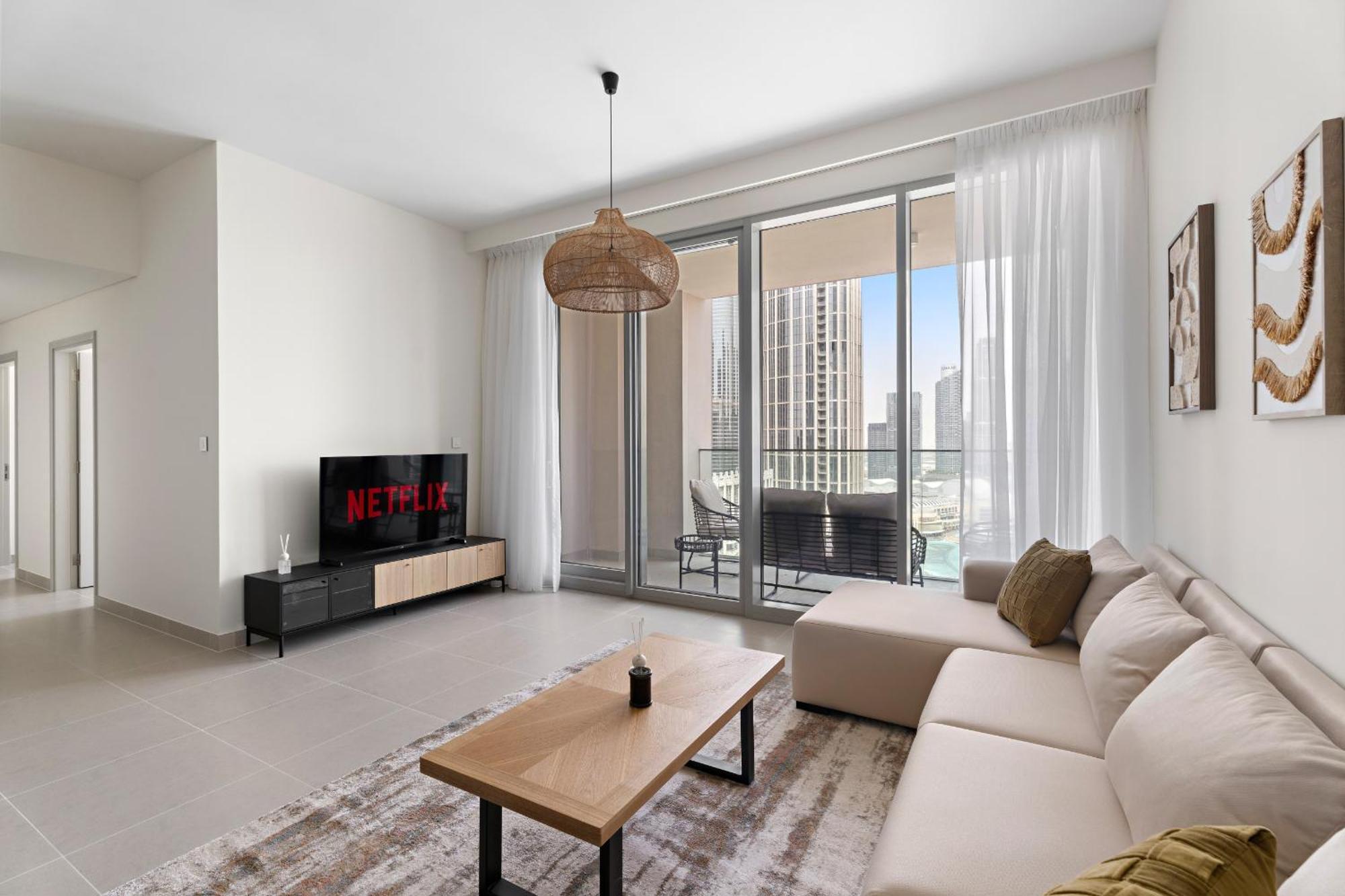 Apartment Vayk - Boho Modern 3 Bhk In Downtown Dubai