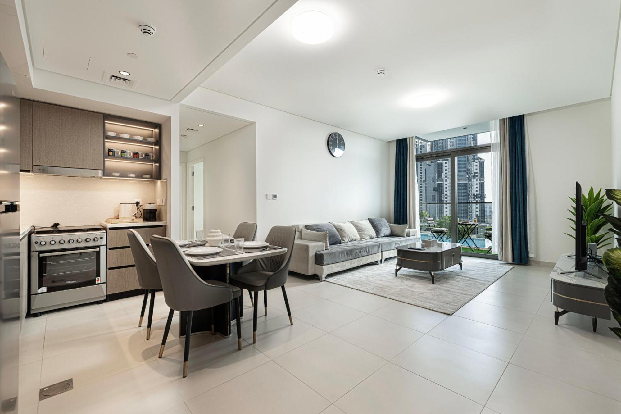 Apartment Downtown Luxurious 2br Near Burj Khalifa *