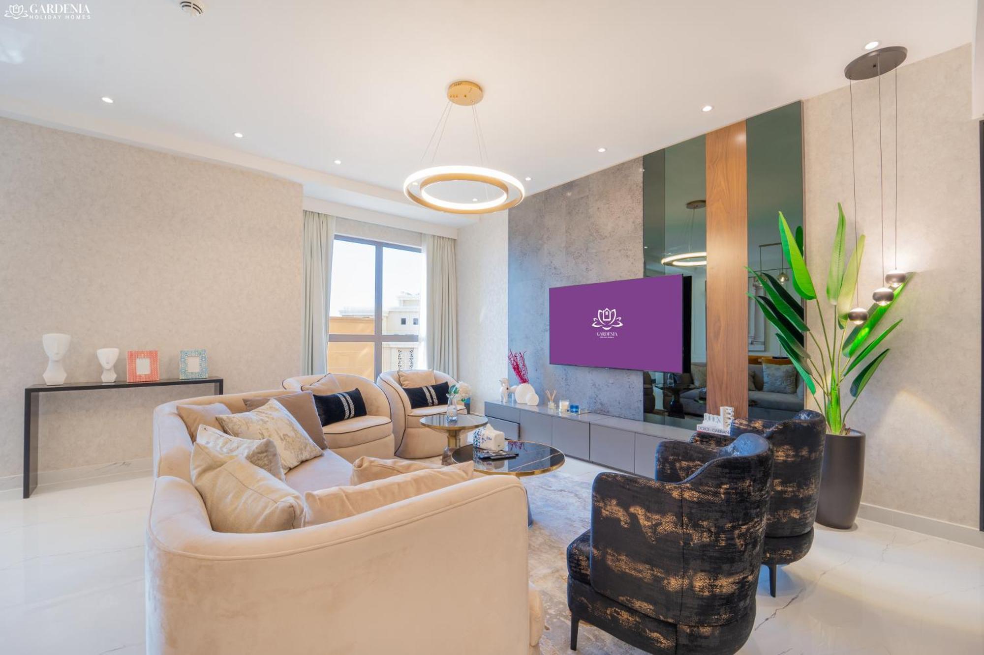 Apartment Jbr Amwaj 4 , Upgraded Sea And Ain Views, 2m Walk To By Gardenia Suitse Dubai