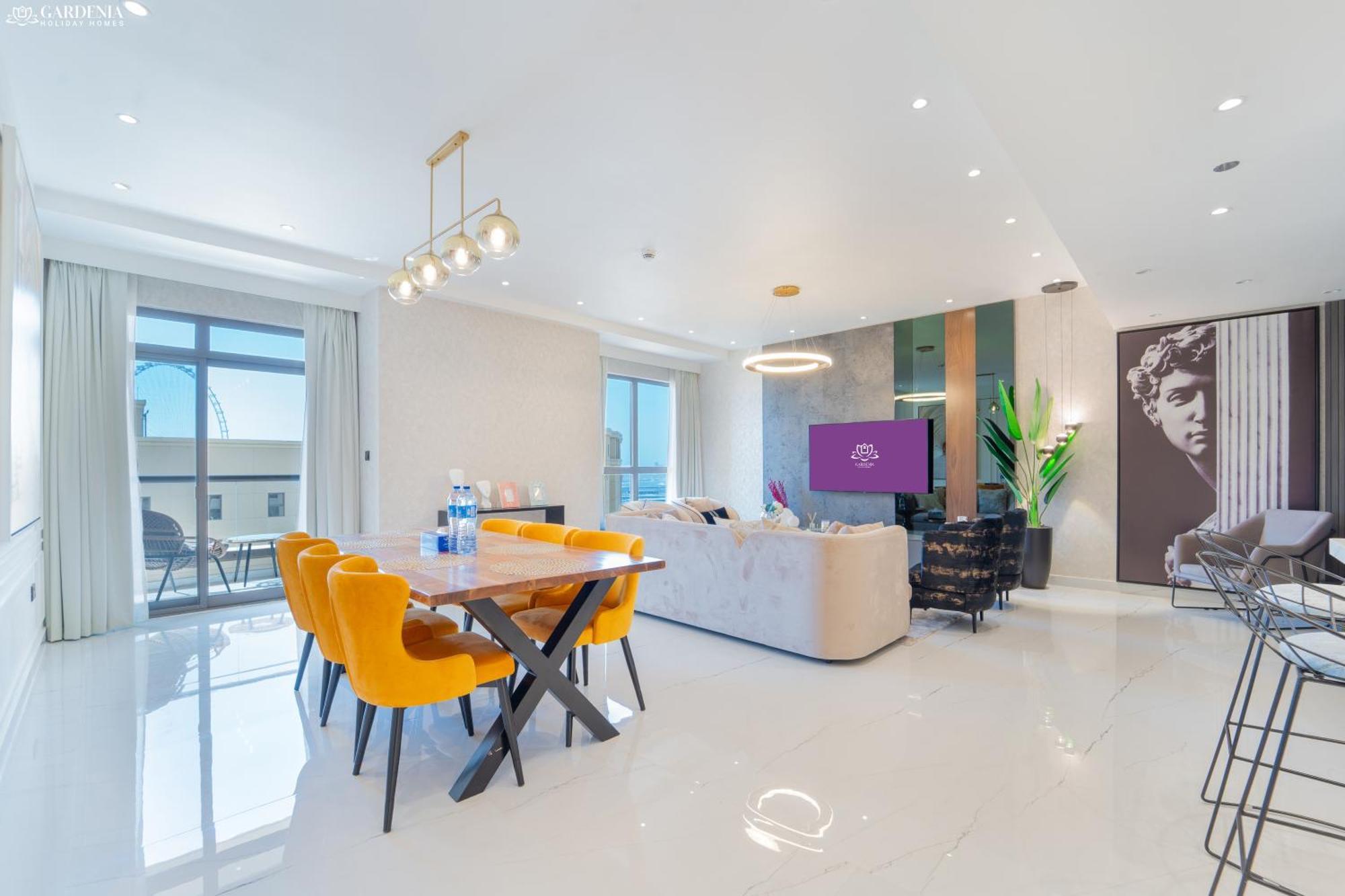 Jbr Amwaj 4 , Upgraded Sea And Ain Views, 2m Walk To By Gardenia Suitse * Dubai