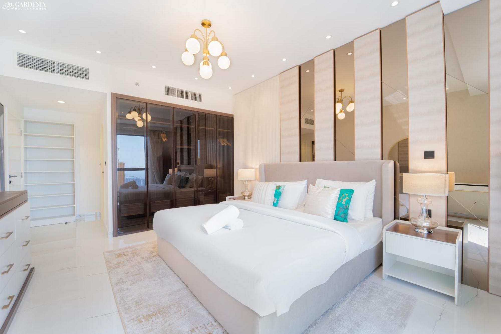 Jbr Amwaj 4 , Upgraded Sea And Ain Views, 2m Walk To By Gardenia Suitse