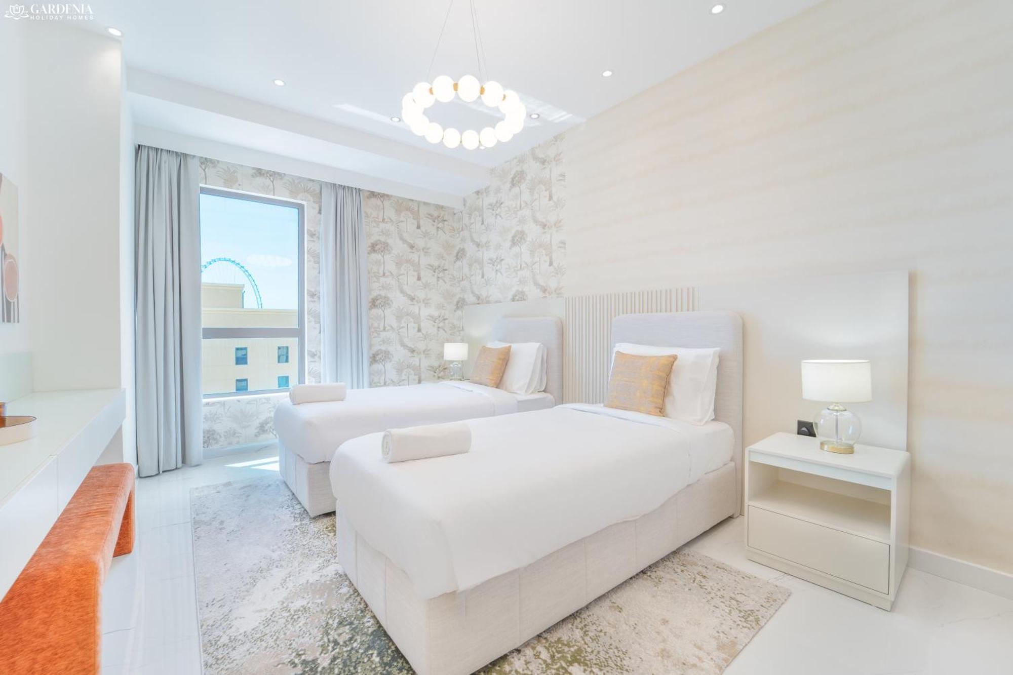Jbr Amwaj 4 , Upgraded Sea And Ain Views, 2m Walk To By Gardenia Suitse Dubai