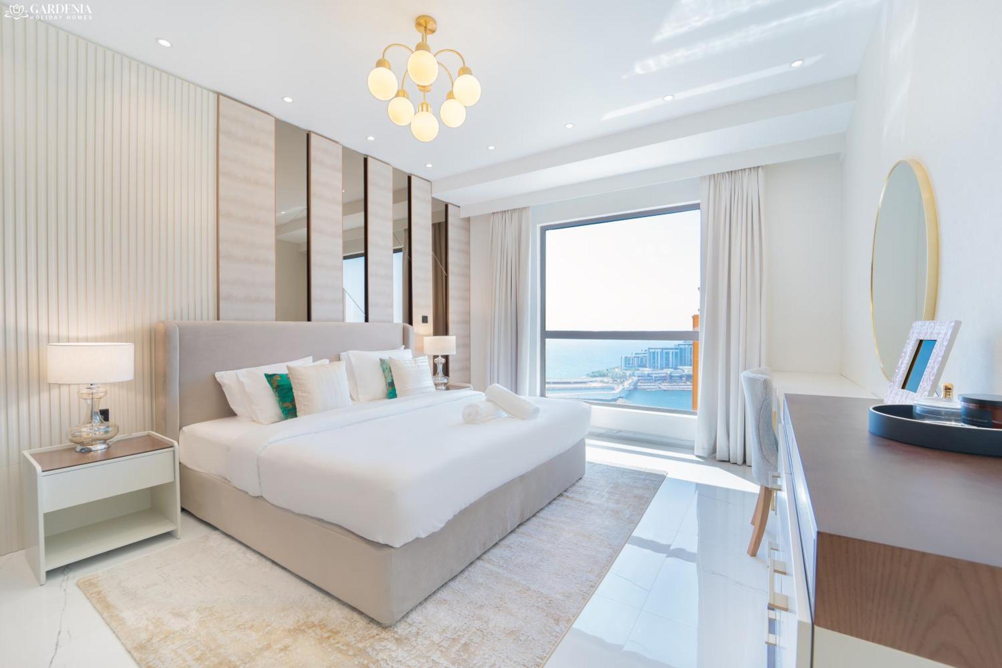 Apartment Jbr Amwaj 4 , Upgraded Sea And Ain Views, 2m Walk To By Gardenia Suitse