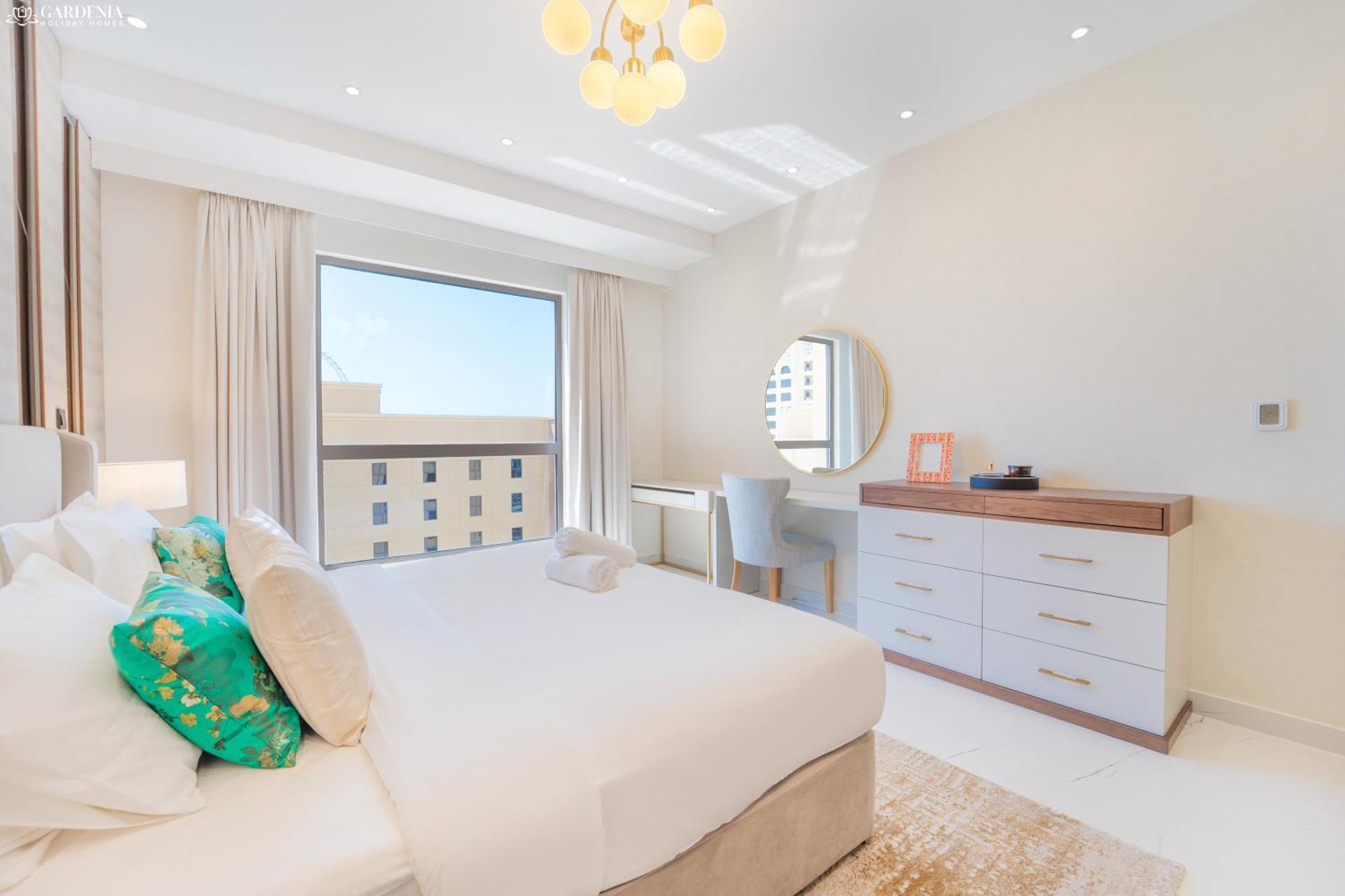 Apartment Jbr Amwaj 4 , Upgraded Sea And Ain Views, 2m Walk To By Gardenia Suitse *