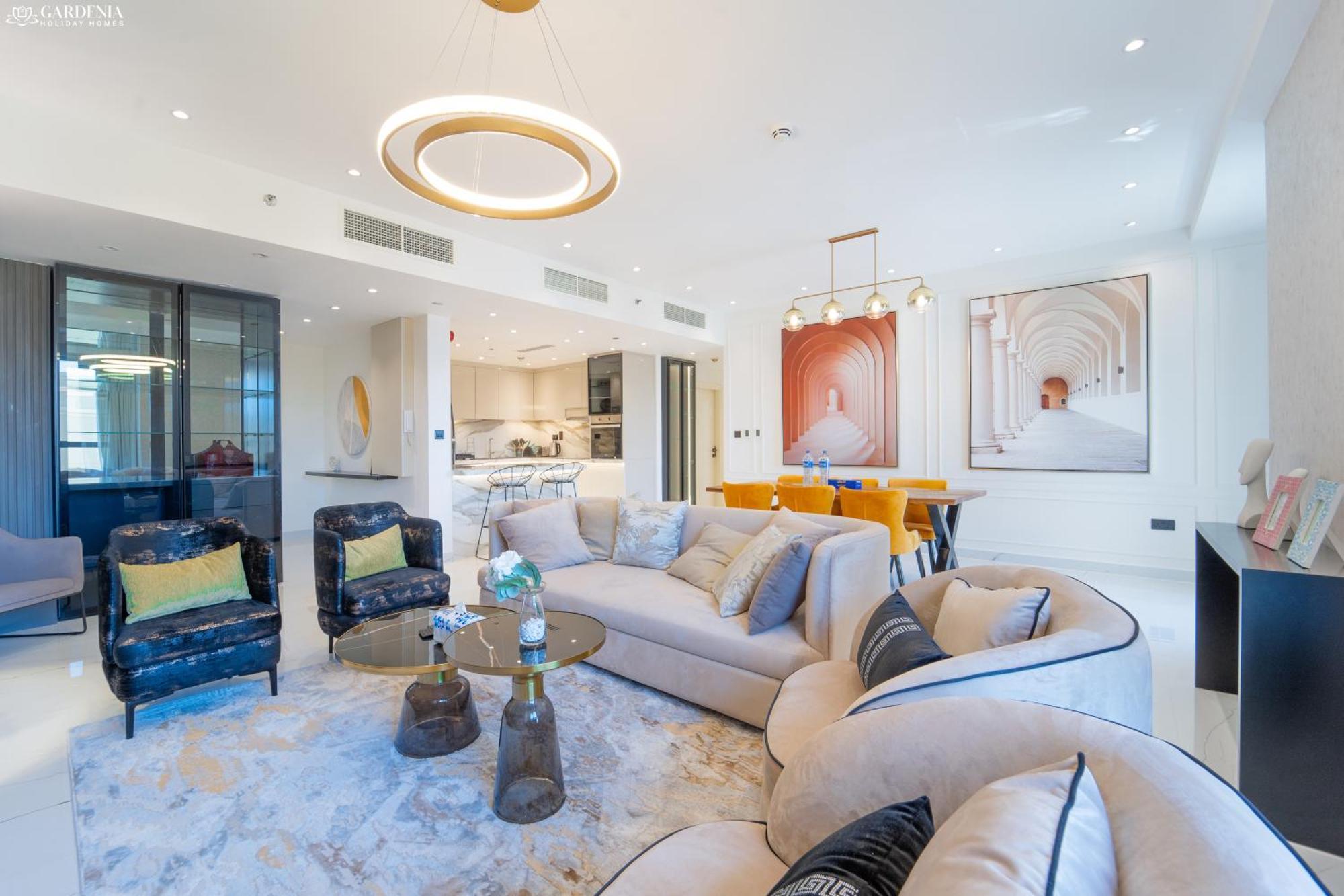 Jbr Amwaj 4 , Upgraded Sea And Ain Views, 2m Walk To By Gardenia Suitse *