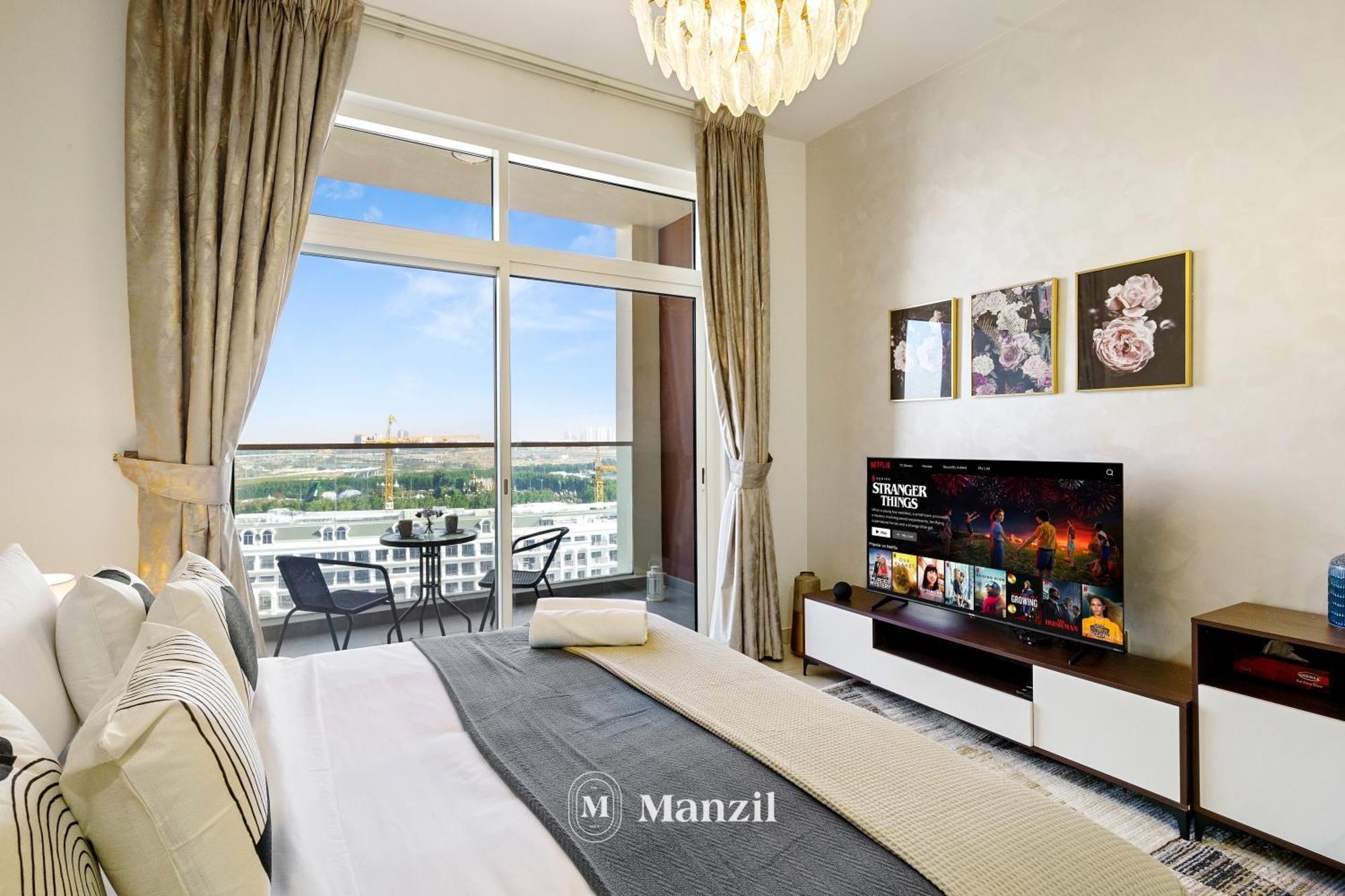 Manzil - In Al Barsha Near Miracle Garden Apartment *