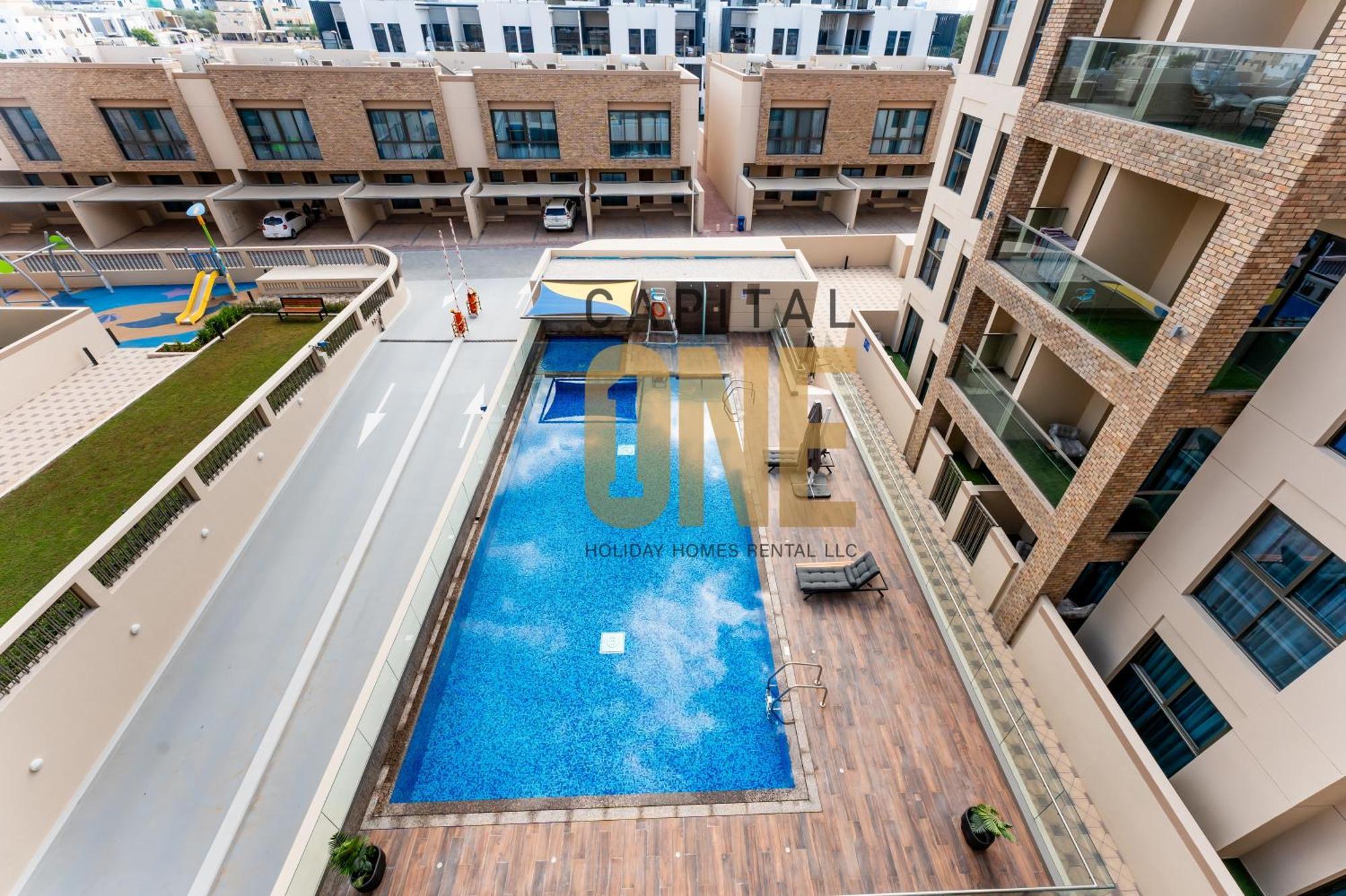 Offer! 1 Bedroom At Eleganz, Pool View, Jumeirah Village Circle Apartment