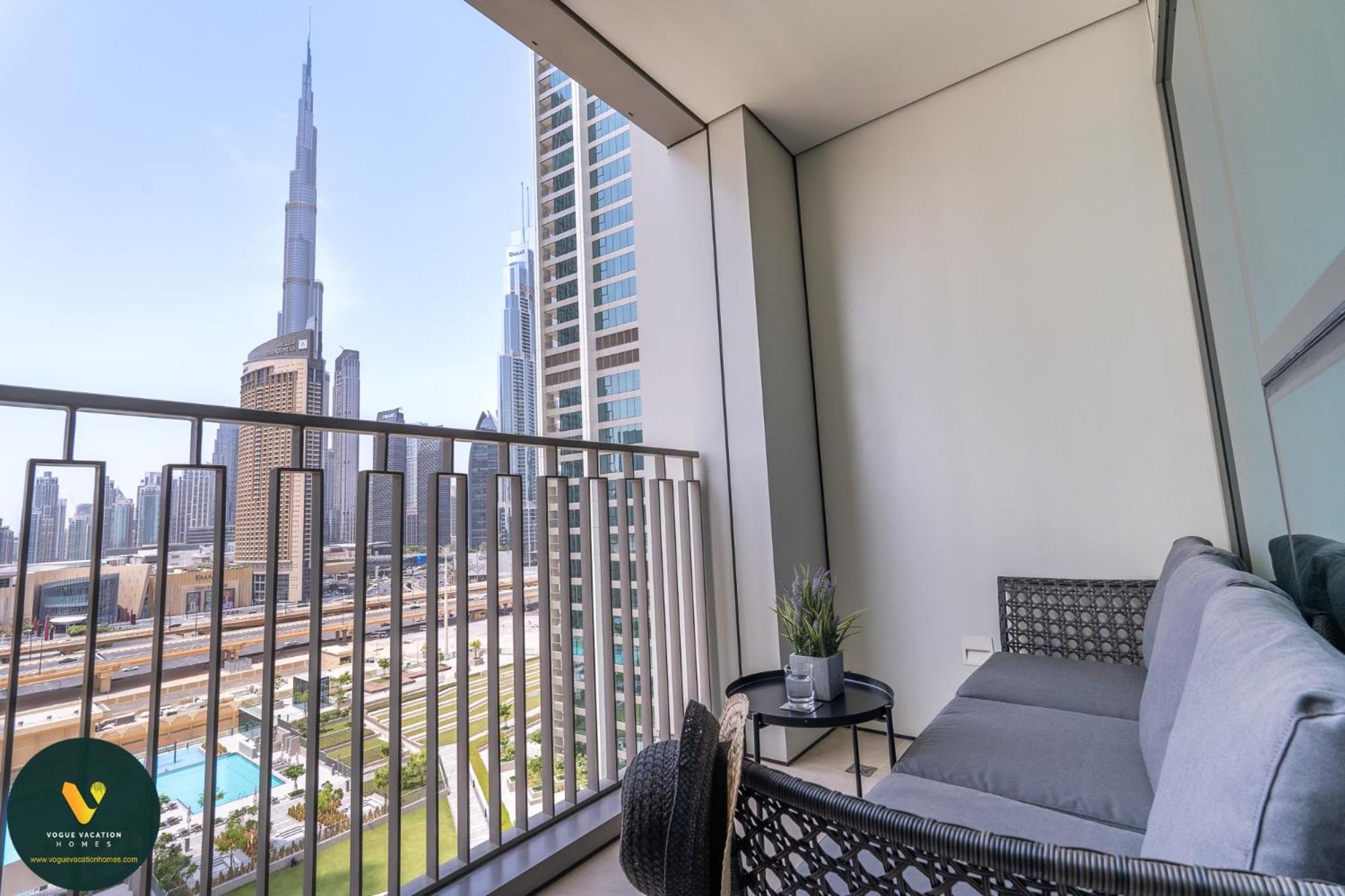 Vogue Downtown Views Ll - Burj Khalifa View Near Mall Apartment