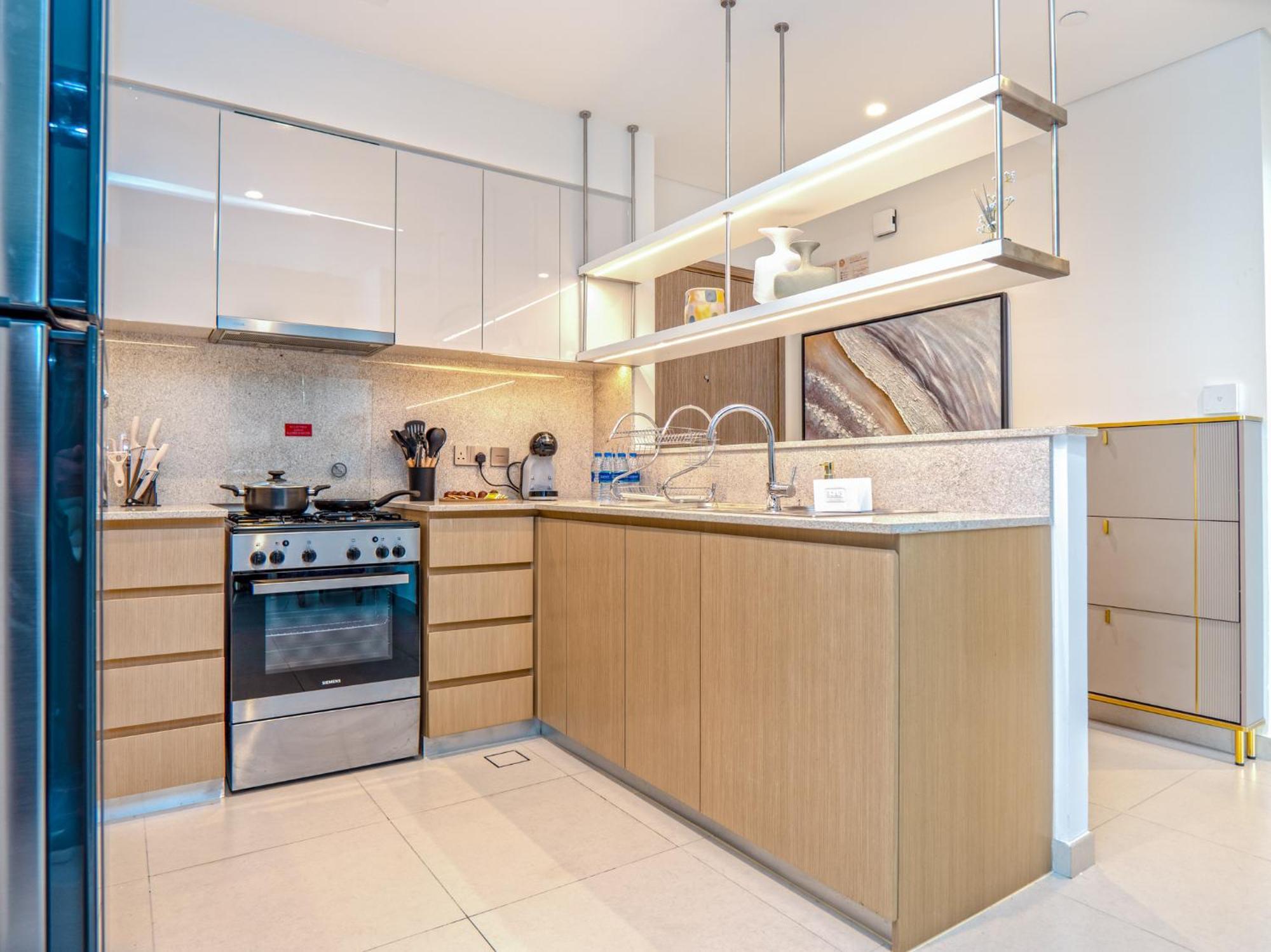 Apartment Easygo - 3br & Maid With Full Burj Khalifa And Fountain View Burj Royale Dw Dubai