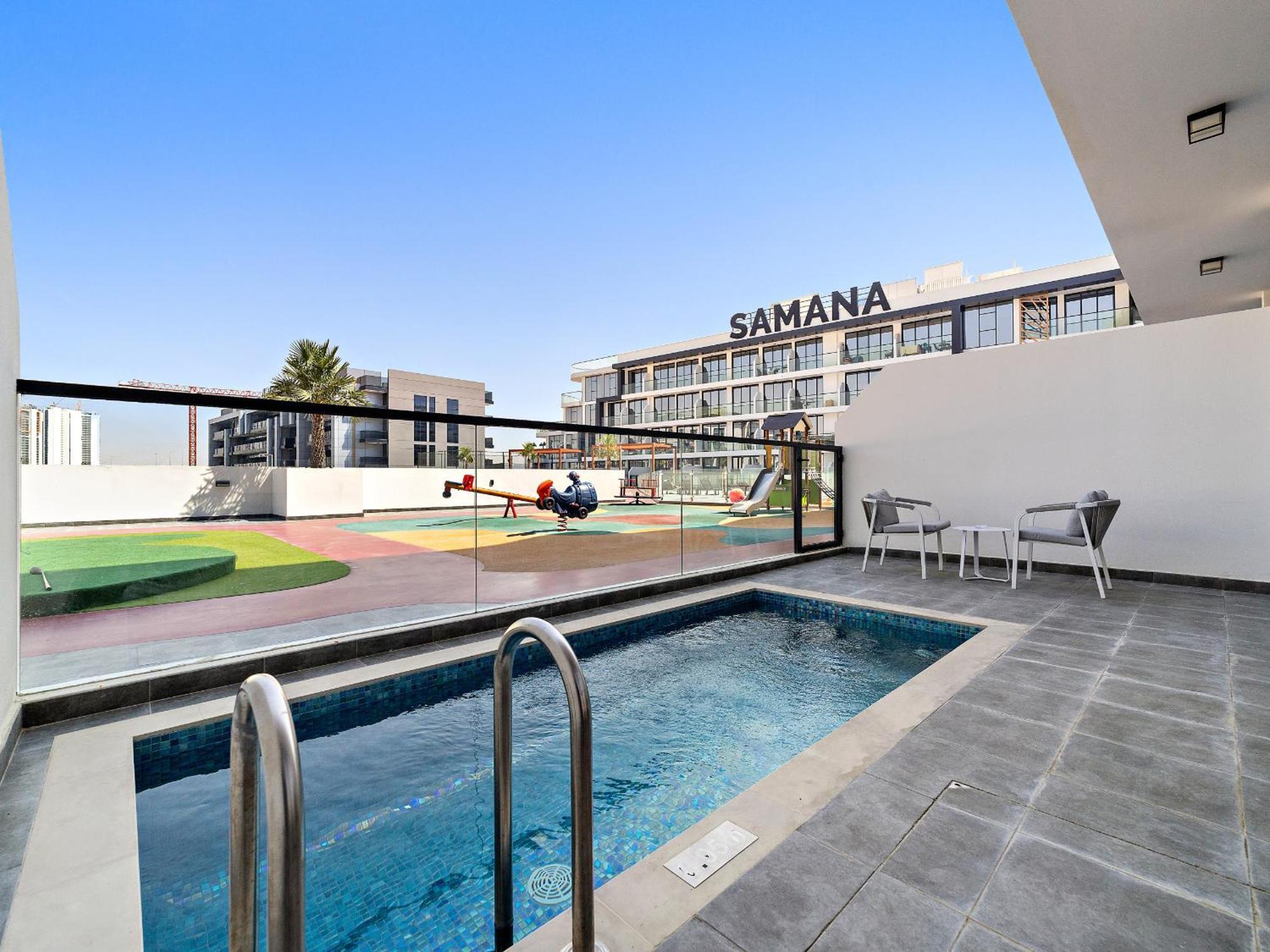 Stunning 1bedroom With Private Pool - Samana Golf Avenue * Dubai