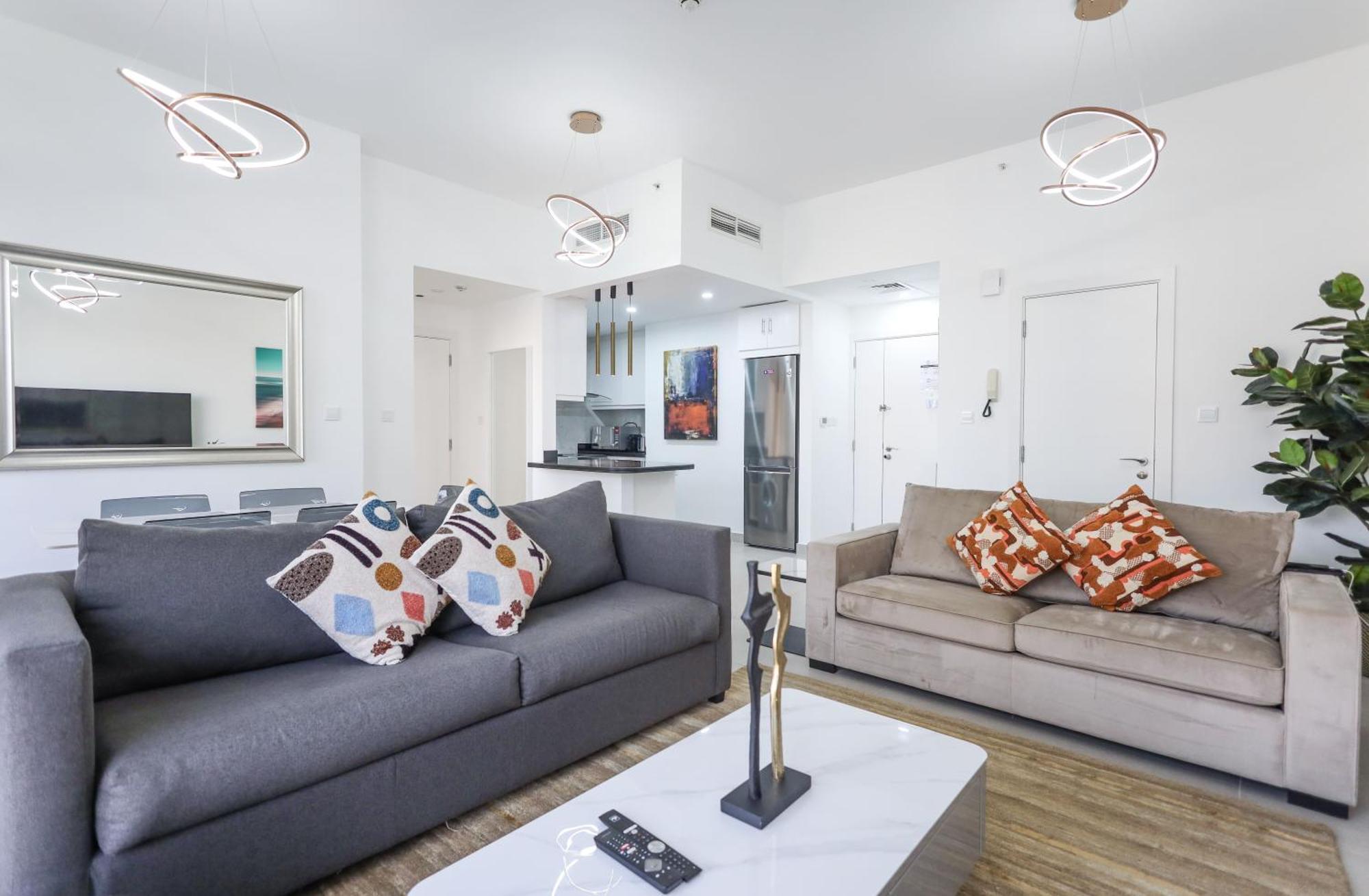 Apartment Elite Lux Homes - Beachside Haven Stylish 1 Bhk In Jbr Dubai