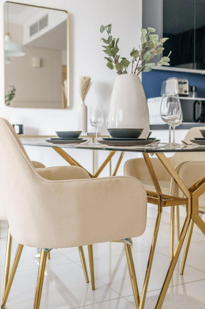 Apartment Guestready - Beige Elegance In Business Bay Dubai
