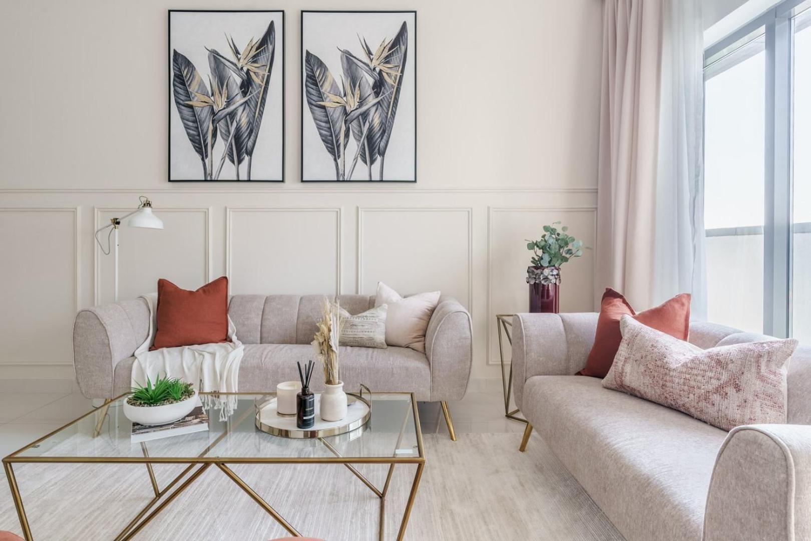 Apartment Guestready - Beige Elegance In Business Bay Dubai