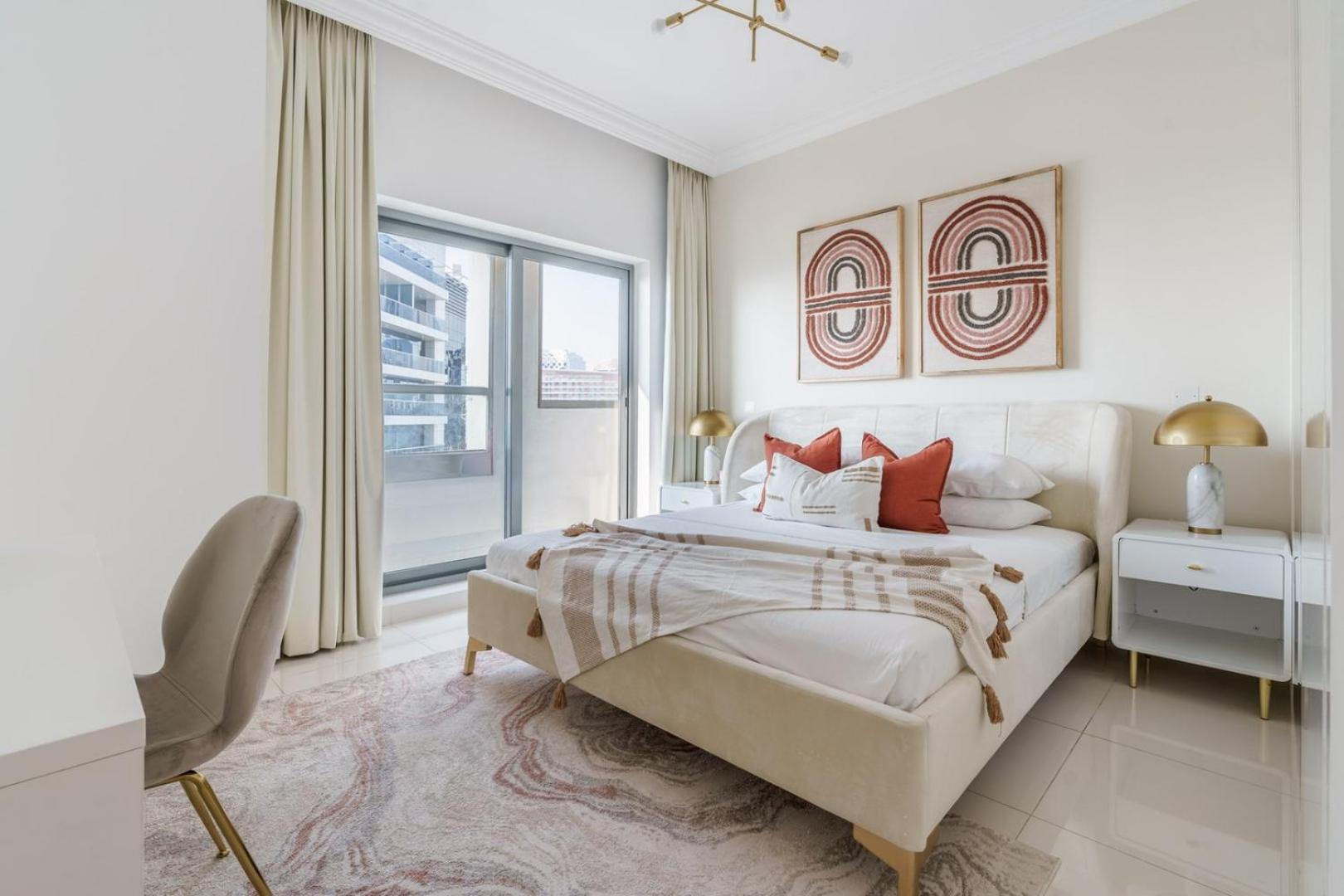 Apartment Guestready - Beige Elegance In Business Bay Dubai