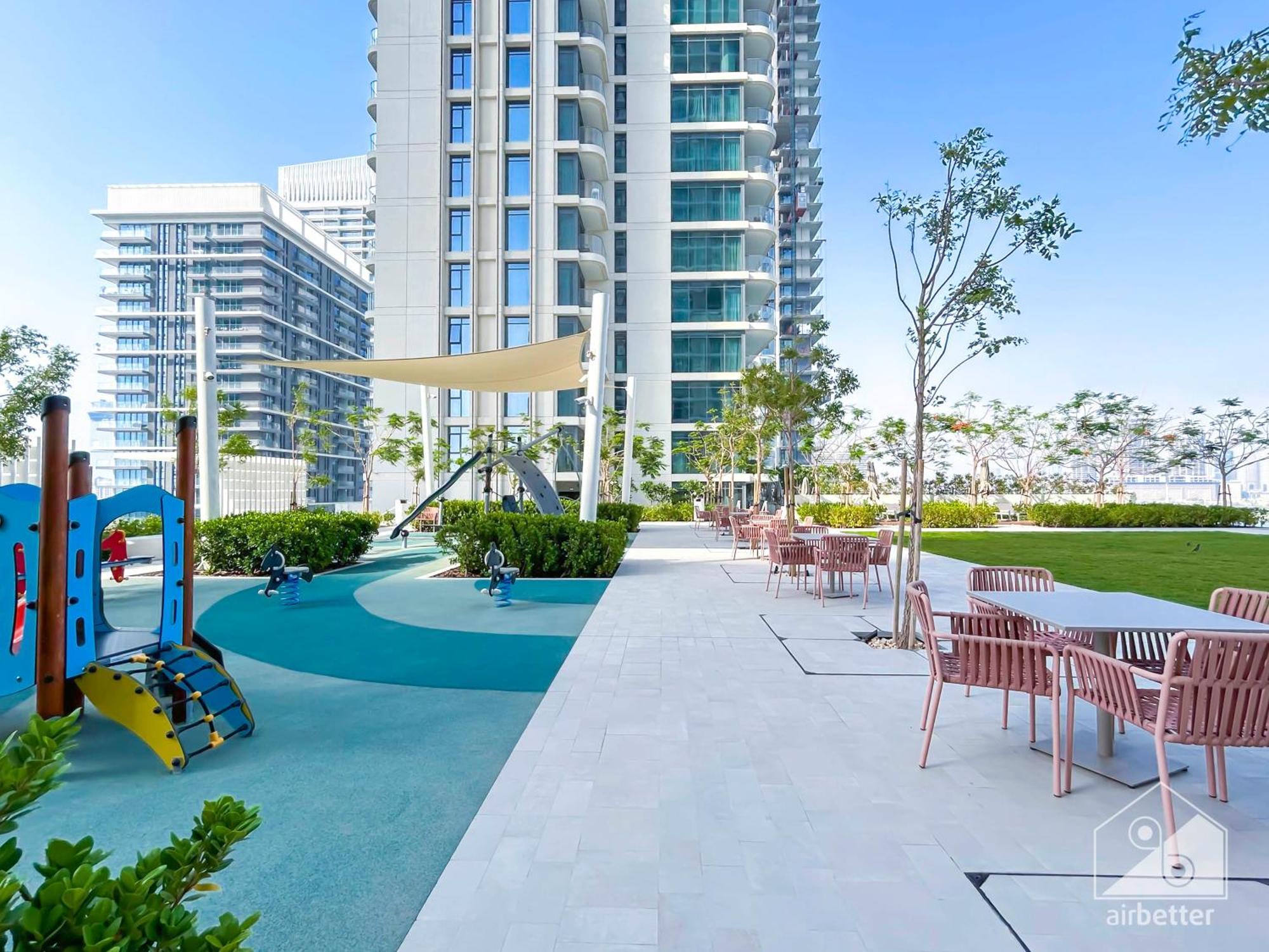 Cozy Beachfront 2b & Balcony In Marina Vista Dubai