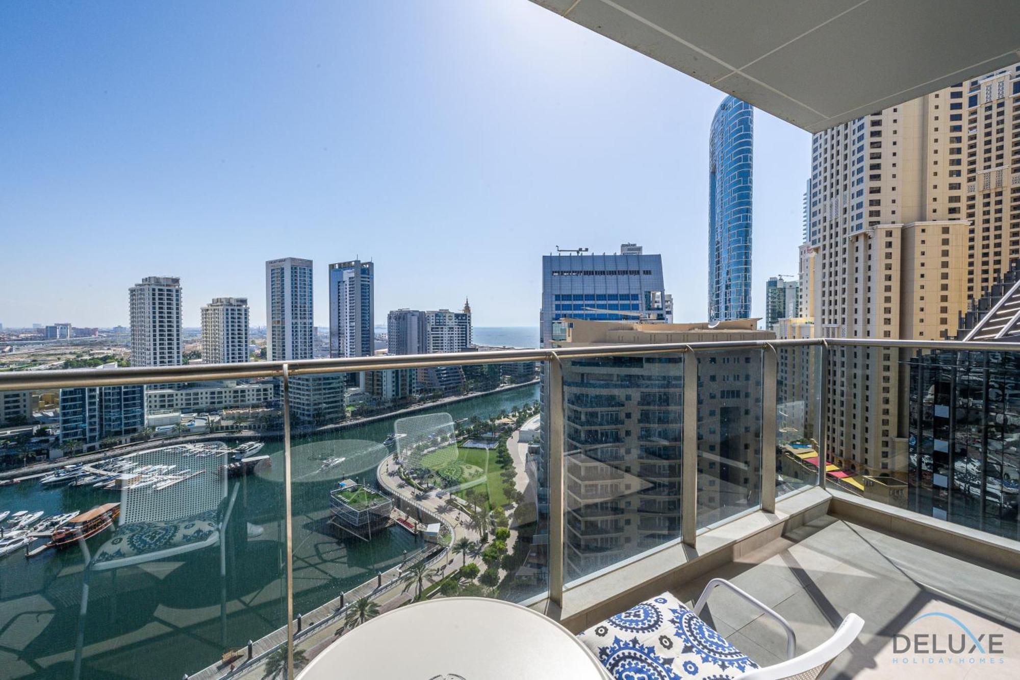 Apartment Charming 1br In Sparkle Tower 1, Marina By Deluxe Homes