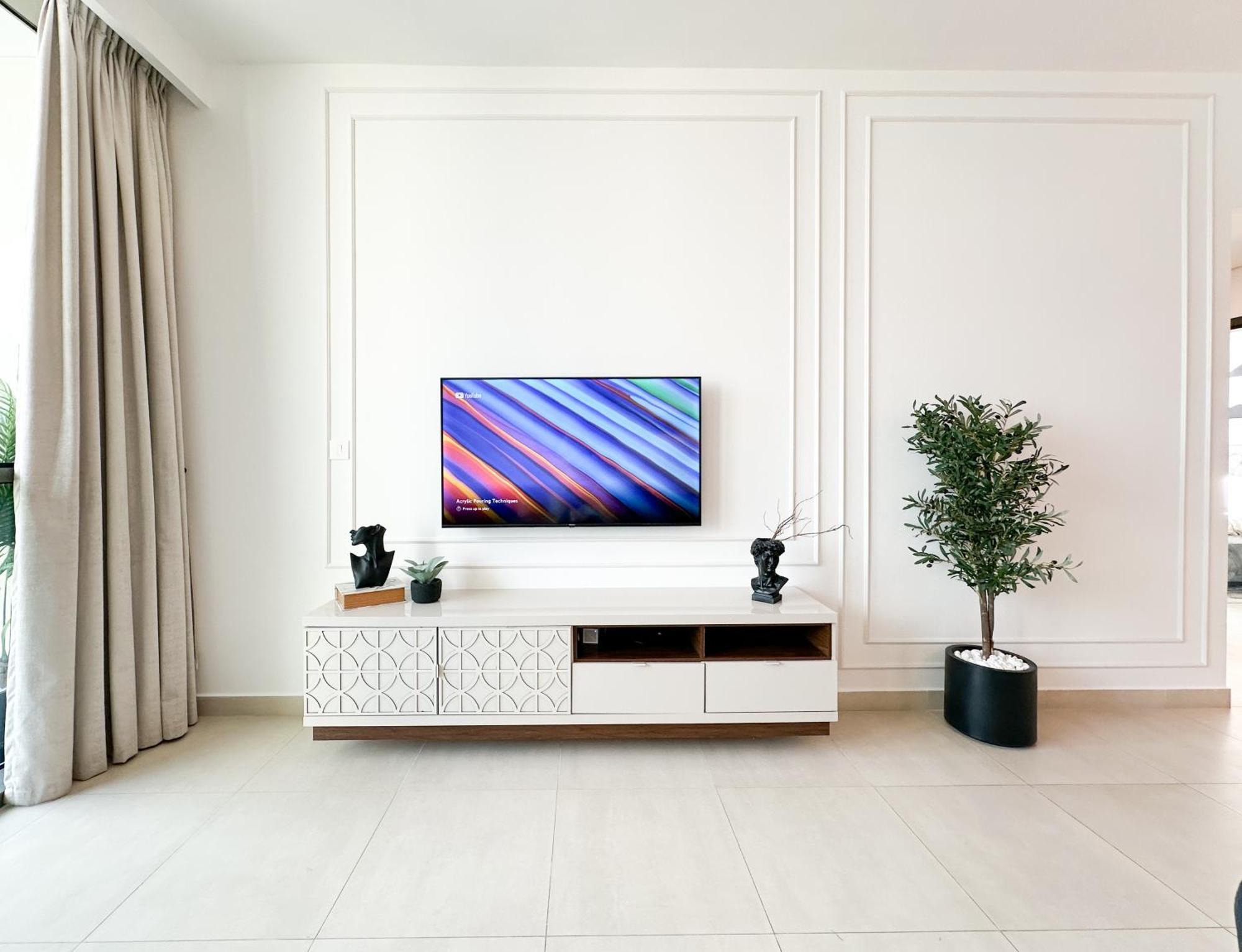Stylish 2 Bedroom Dior-inspired Connected To Mall Apartment
