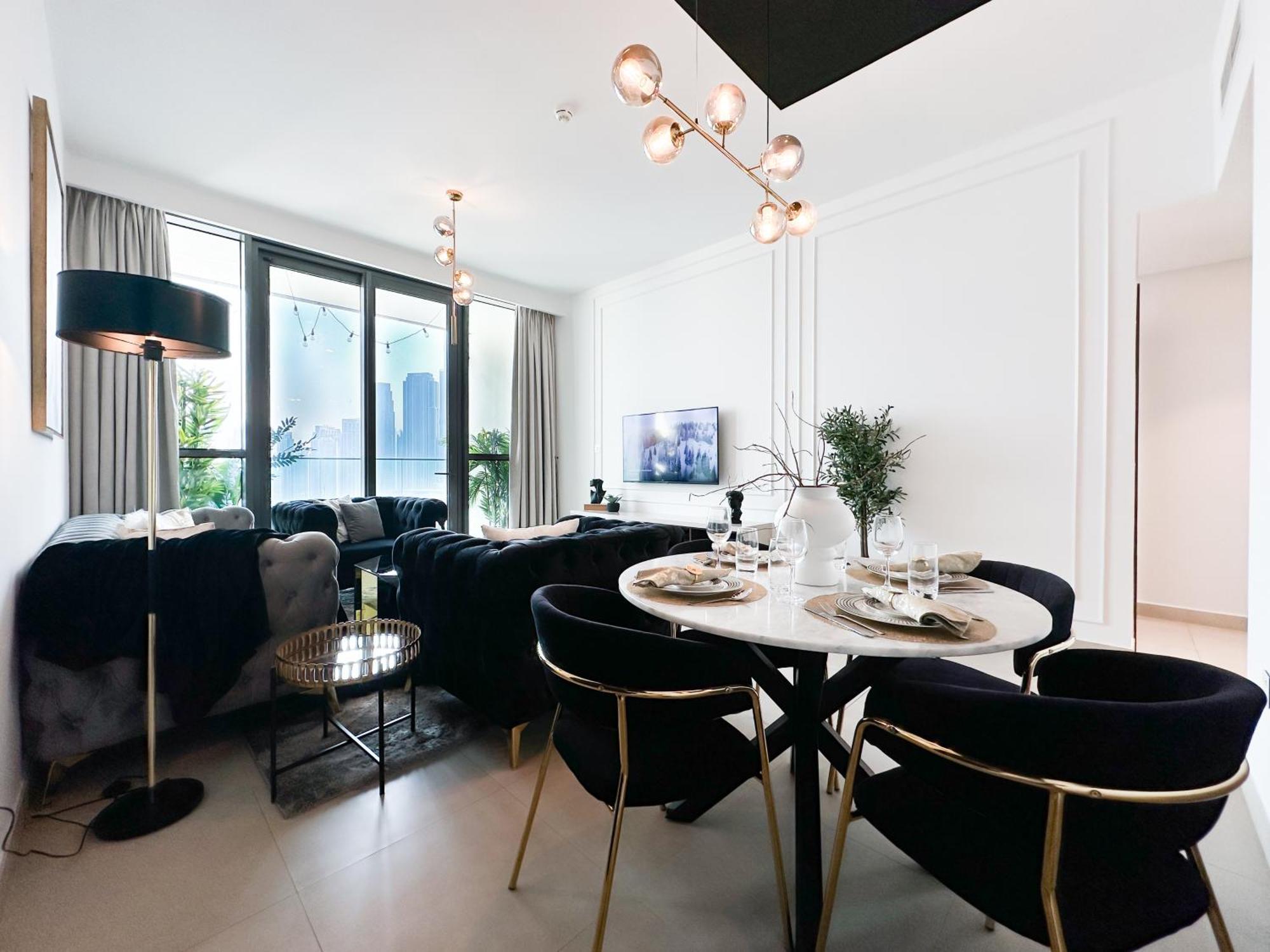 Stylish 2 Bedroom Dior-inspired Connected To Mall Apartment
