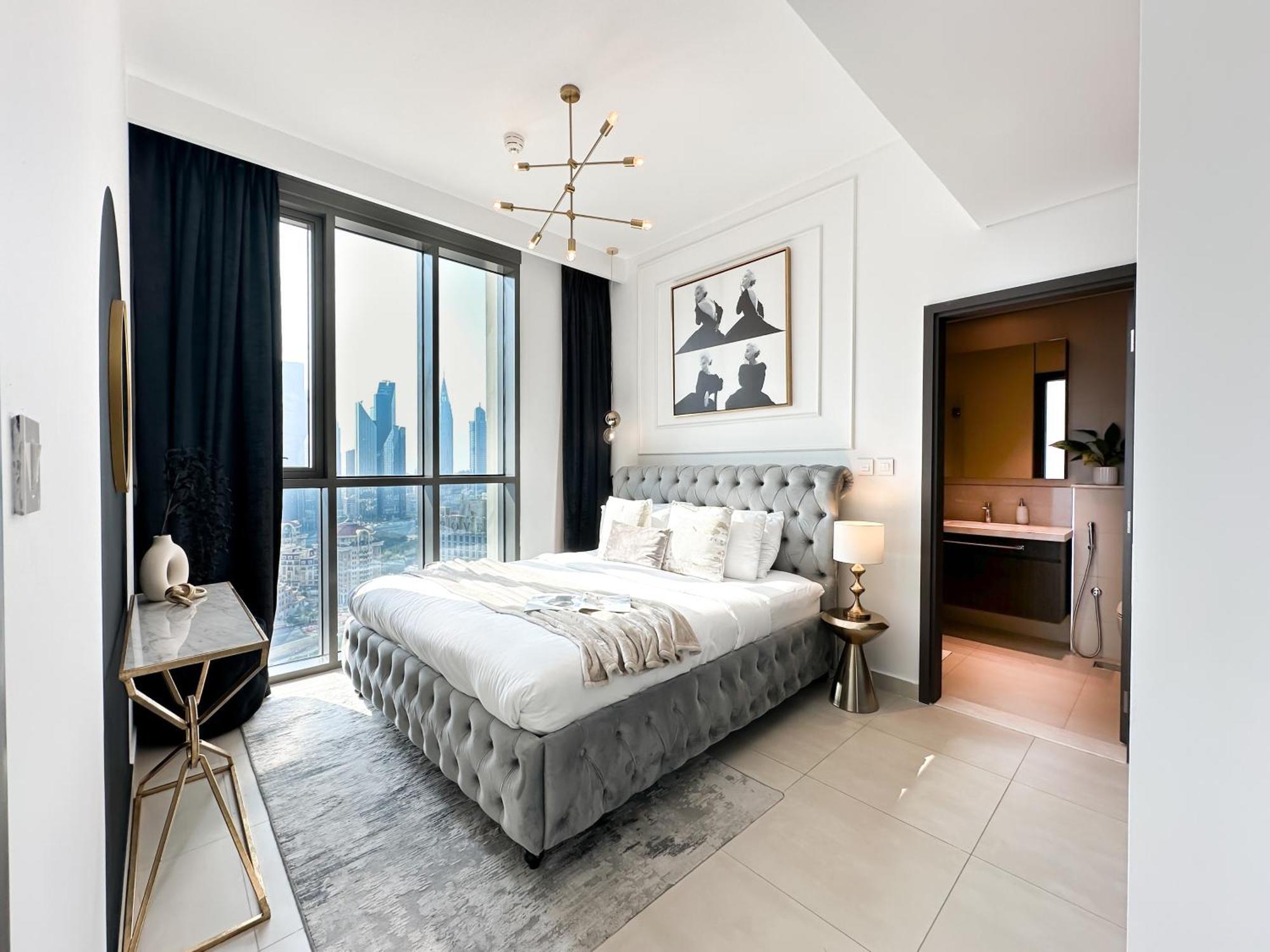 Apartment Stylish 2 Bedroom Dior-inspired Connected To Mall