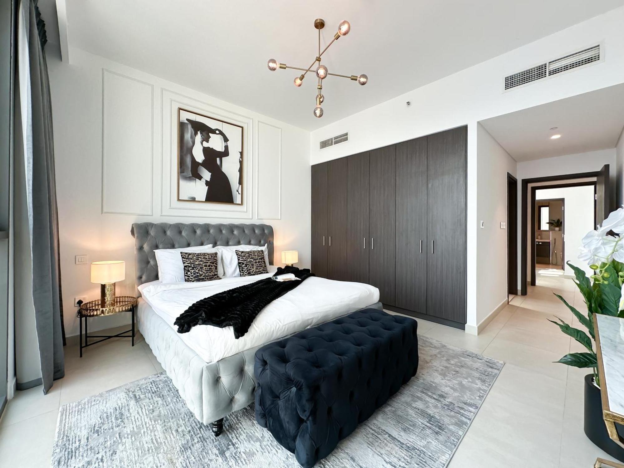 Stylish 2 Bedroom Dior-inspired Connected To Mall Apartment
