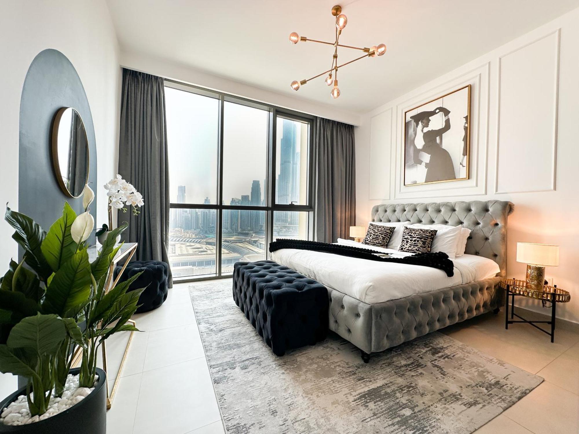 Stylish 2 Bedroom Dior-inspired Connected To Mall *