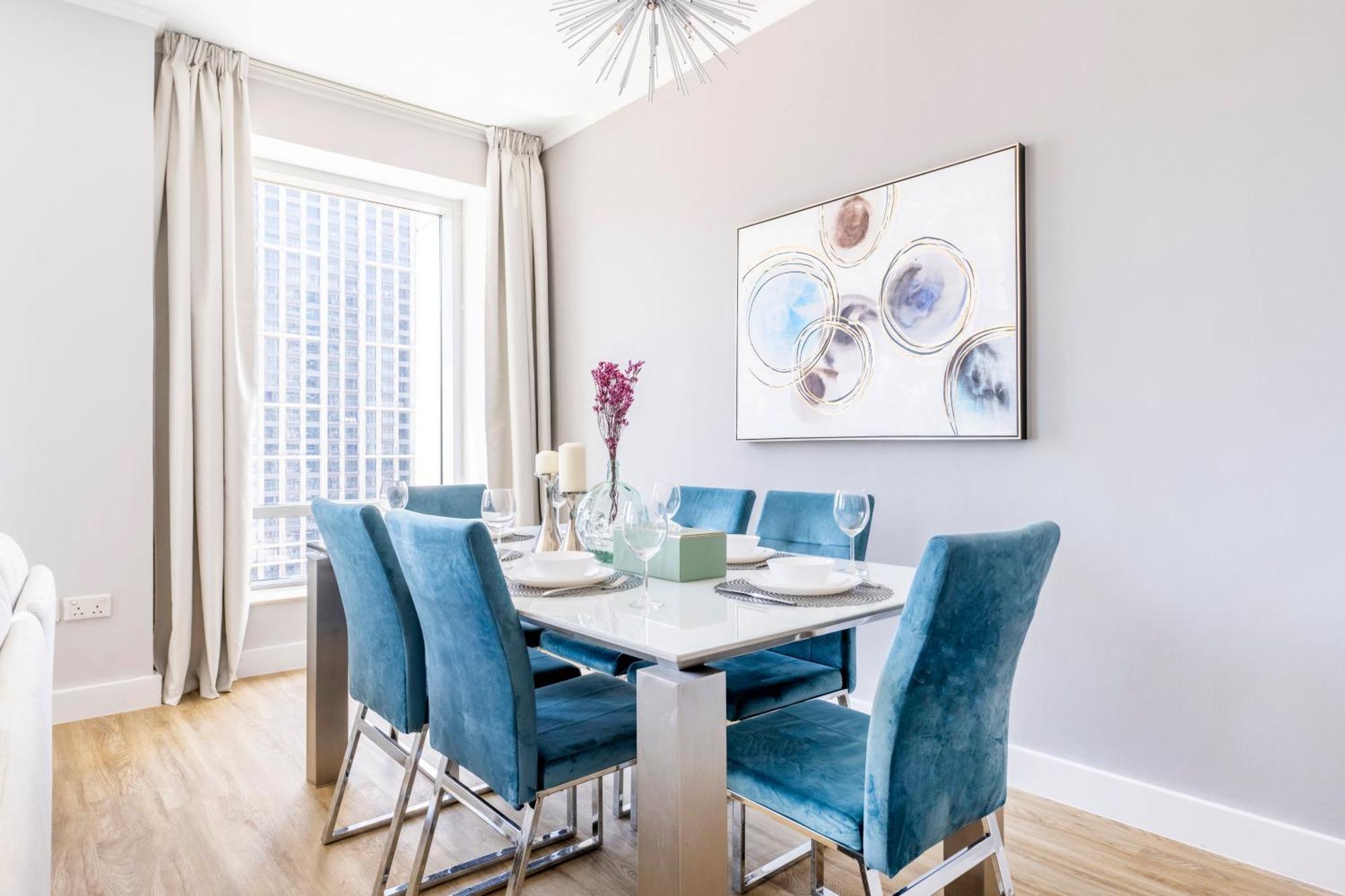 Luxury Downtown 2br - 5 Min To Fountain - Full Burj Khalifa View