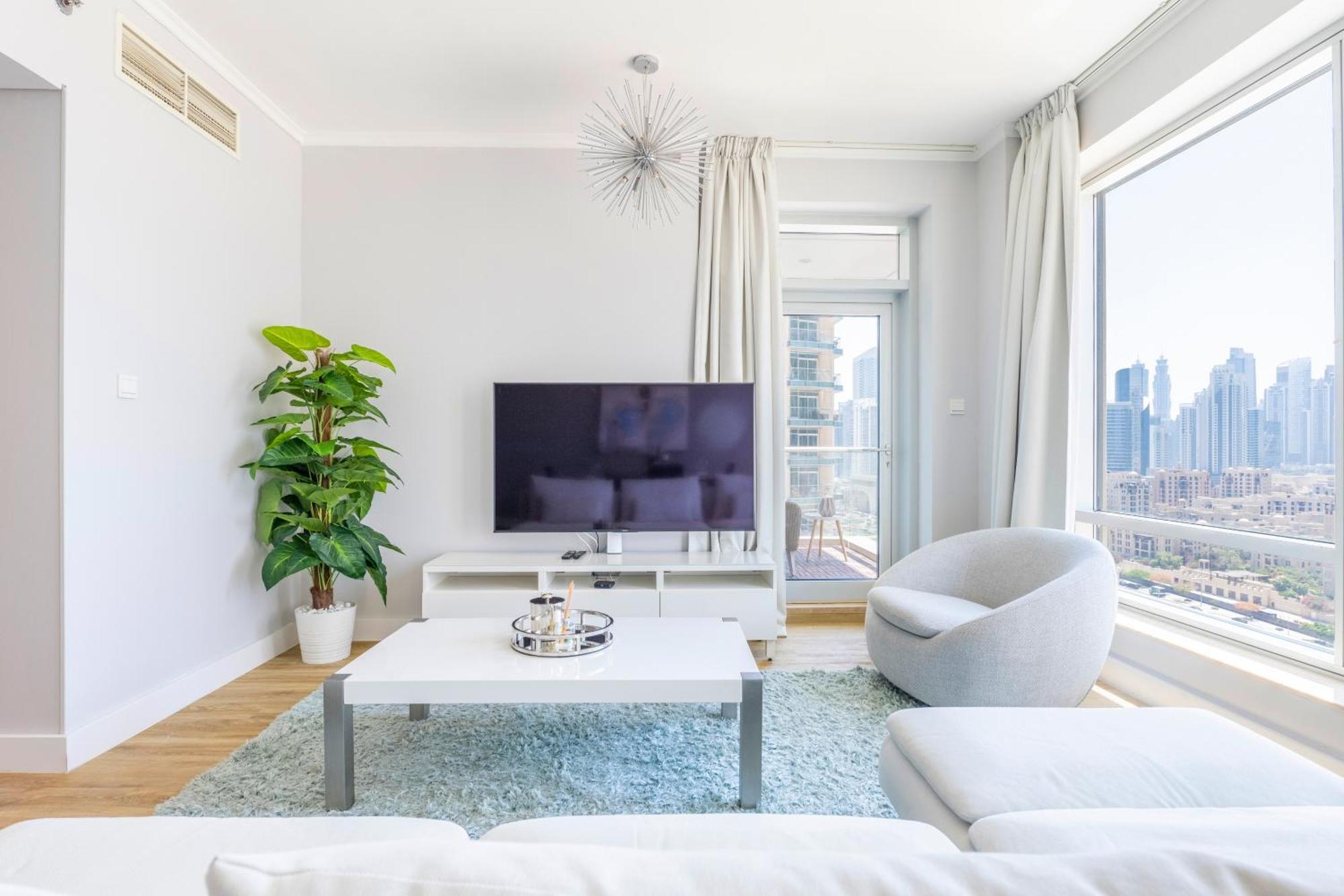 Luxury Downtown 2br - 5 Min To Fountain - Full Burj Khalifa View Apartment Dubai