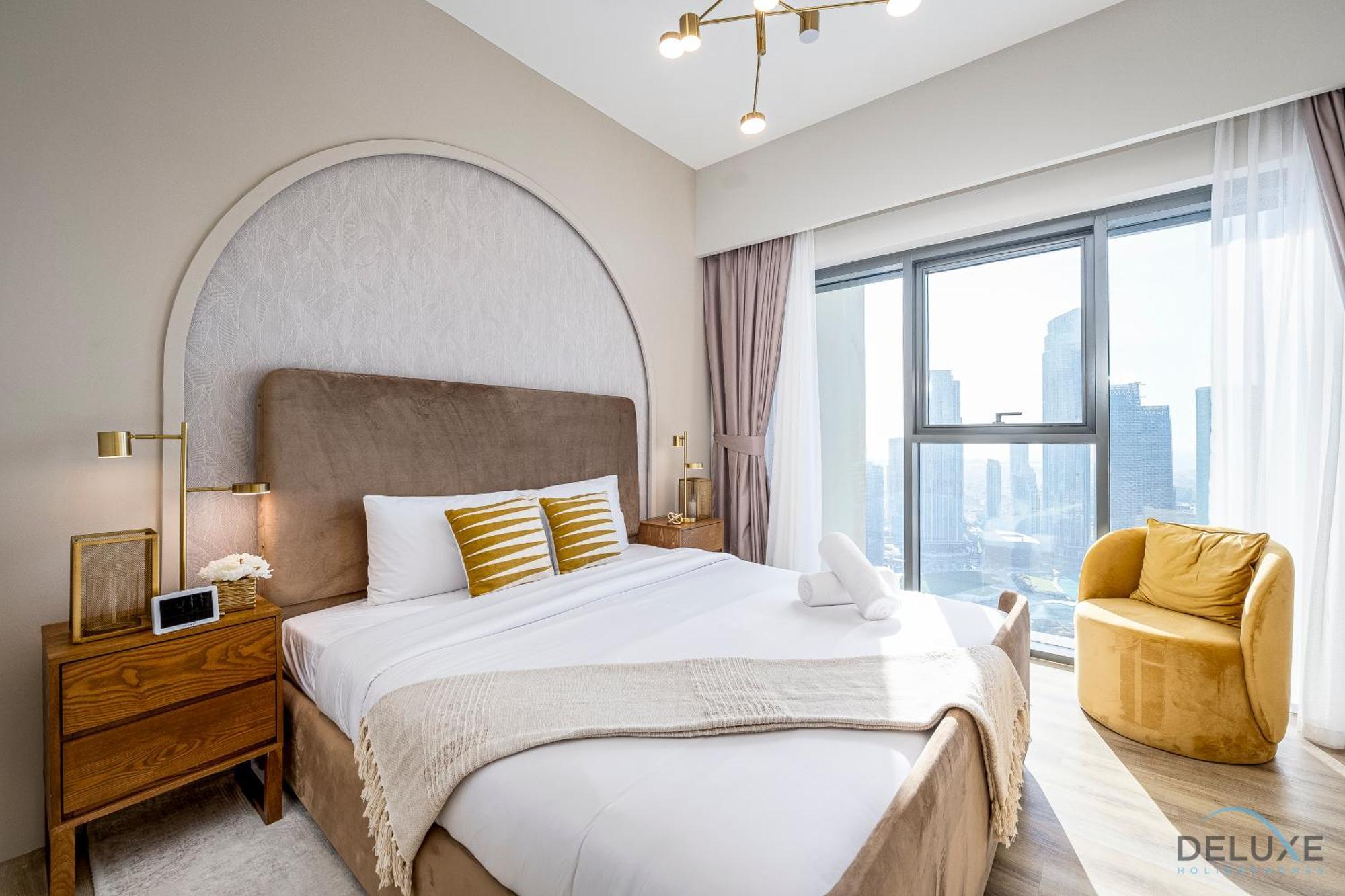 Apartment Luxurious 3br With Burj Khalifa View, Downtown By Deluxe Homes *