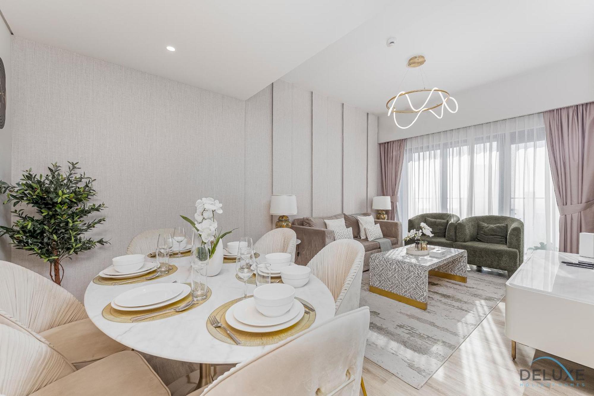 Apartment Luxurious 3br With Burj Khalifa View, Downtown By Deluxe Homes