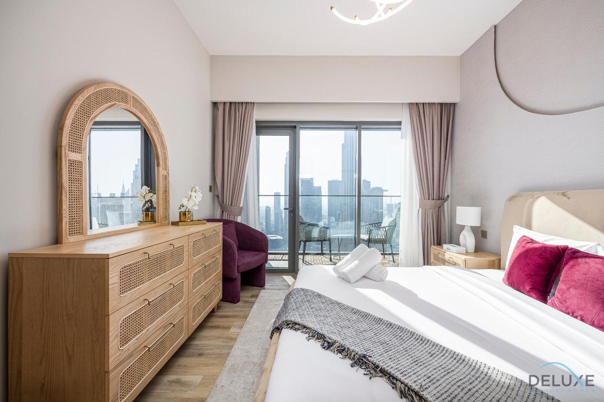 Luxurious 3br With Burj Khalifa View, Downtown By Deluxe Homes Apartment Dubai