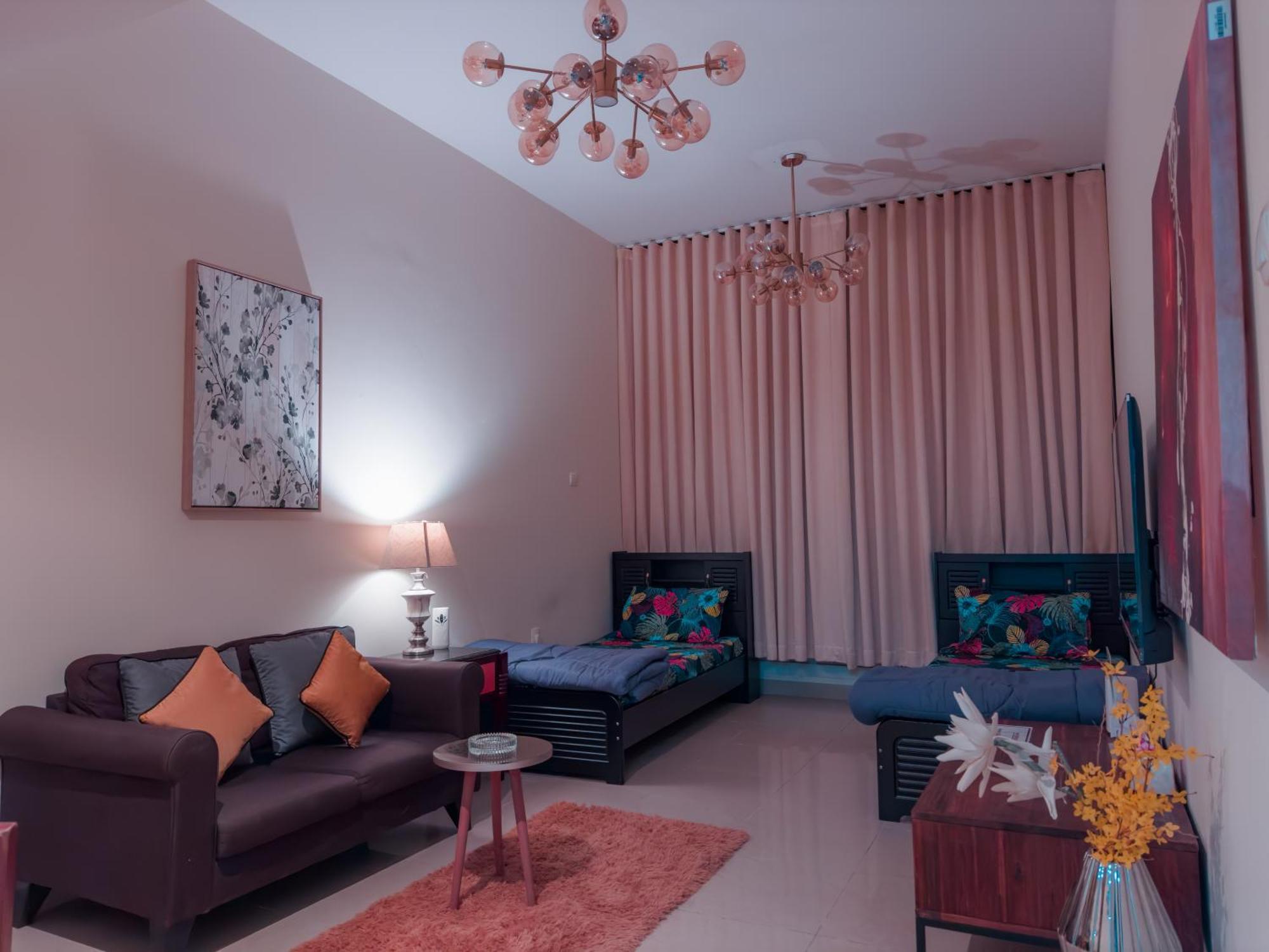 Apartment Super Deluxe 1 Bhk 2 Bath In With Pool & Gym *