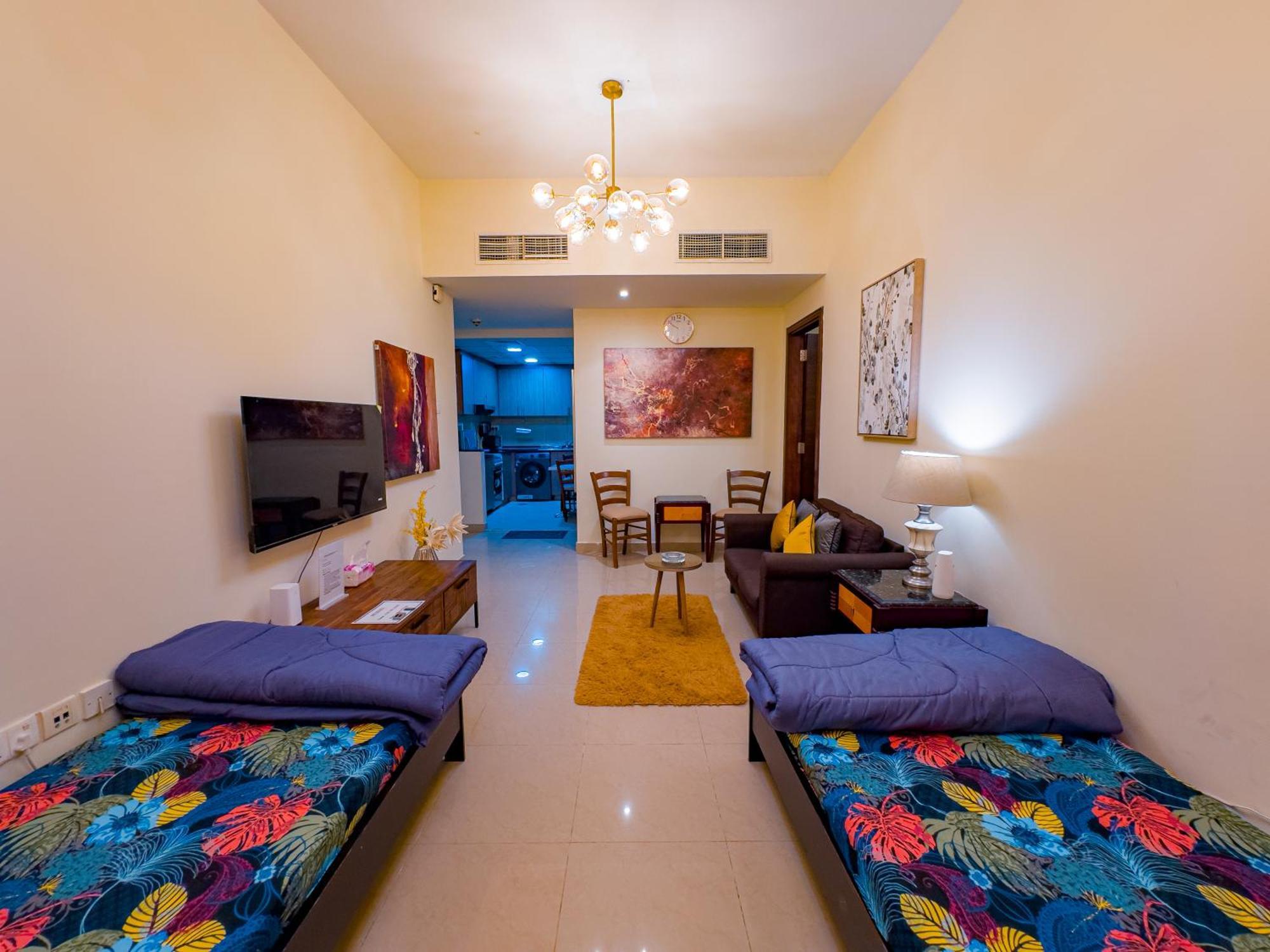 Super Deluxe 1 Bhk 2 Bath In With Pool & Gym * Dubai
