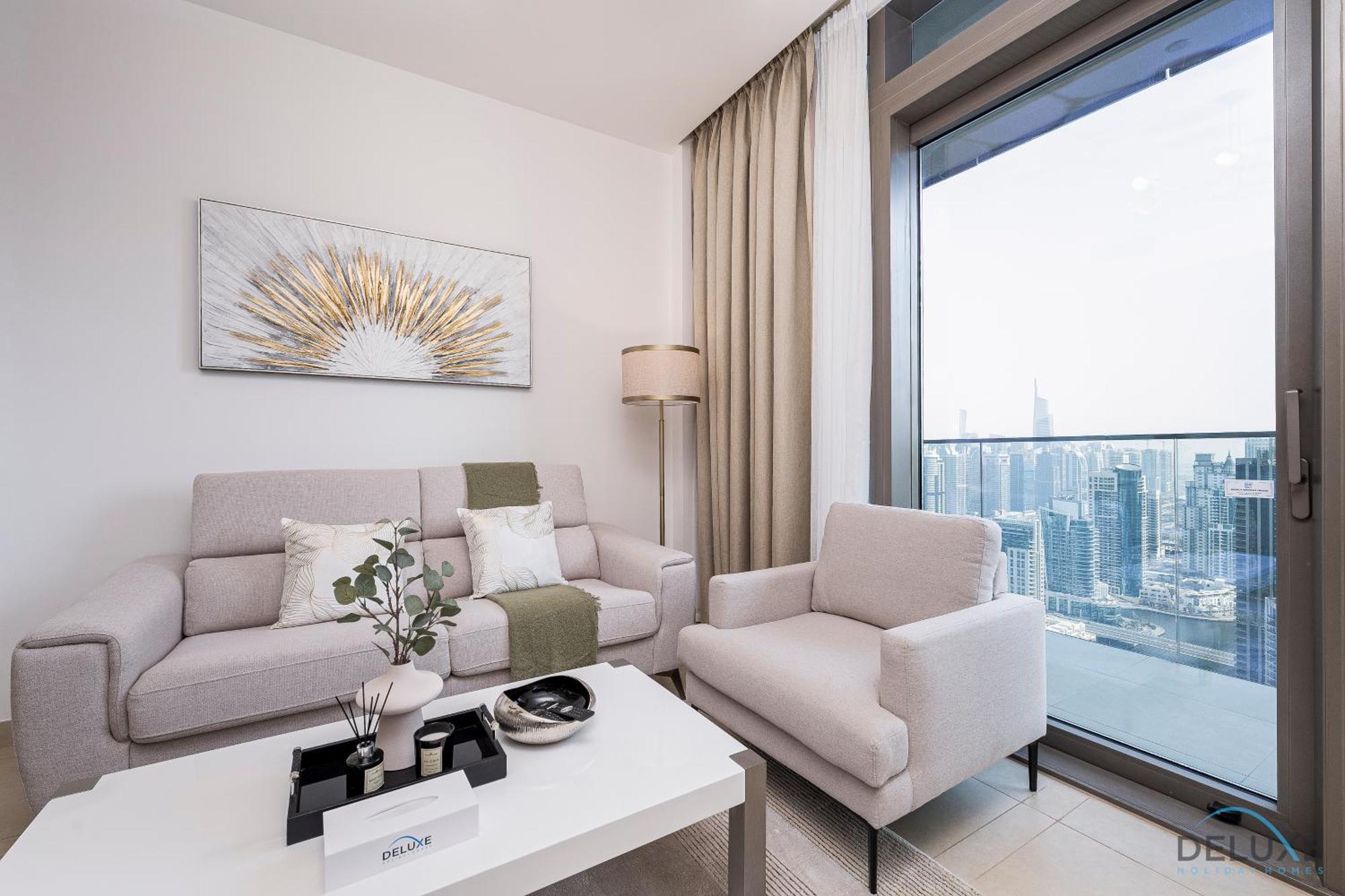 Chic 1br In The At Marina Gate 2, Marina By Deluxe Homes *