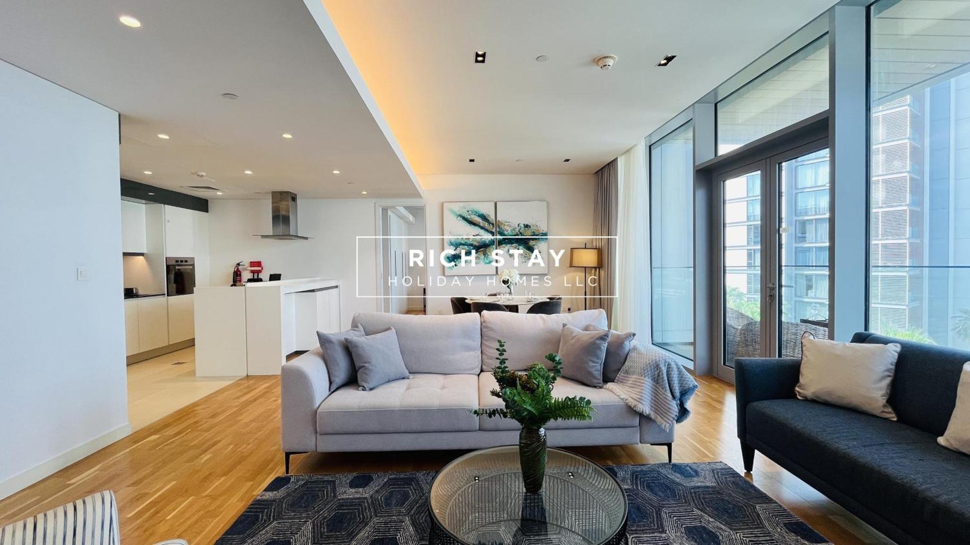Crystal Clear 1br In Blue Waters With Ain View * Dubai