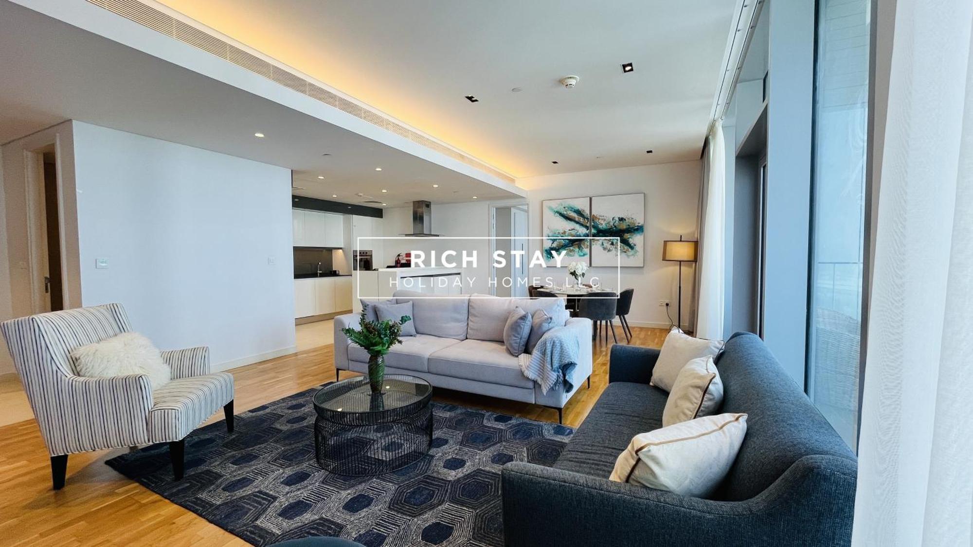 Crystal Clear 1br In Blue Waters With Ain View Dubai