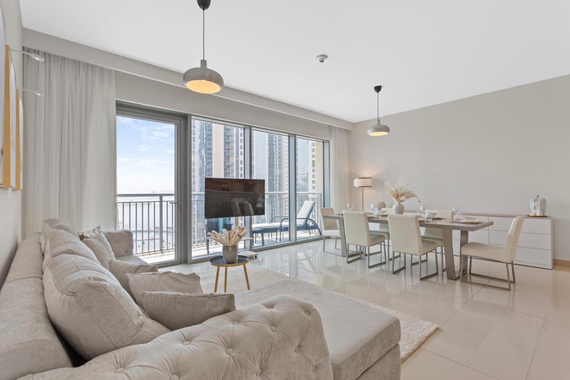 Apartment Luxurious Living 3 Bedroom At Harbour Views Dubai