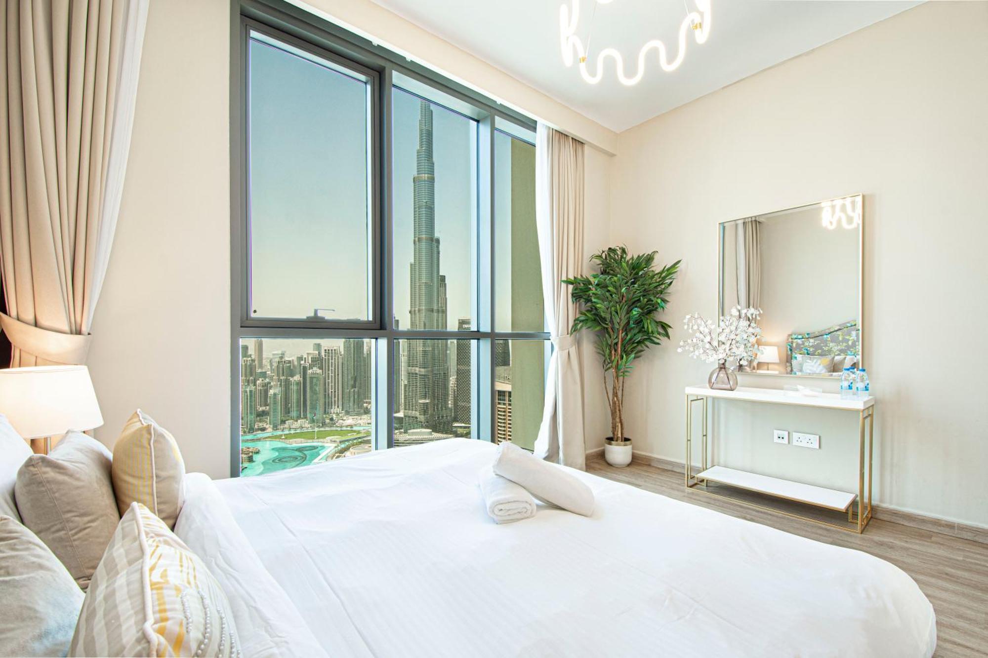 Magnificent 3br With Full Burj Khalifa & Fountain View Holiday home Dubai