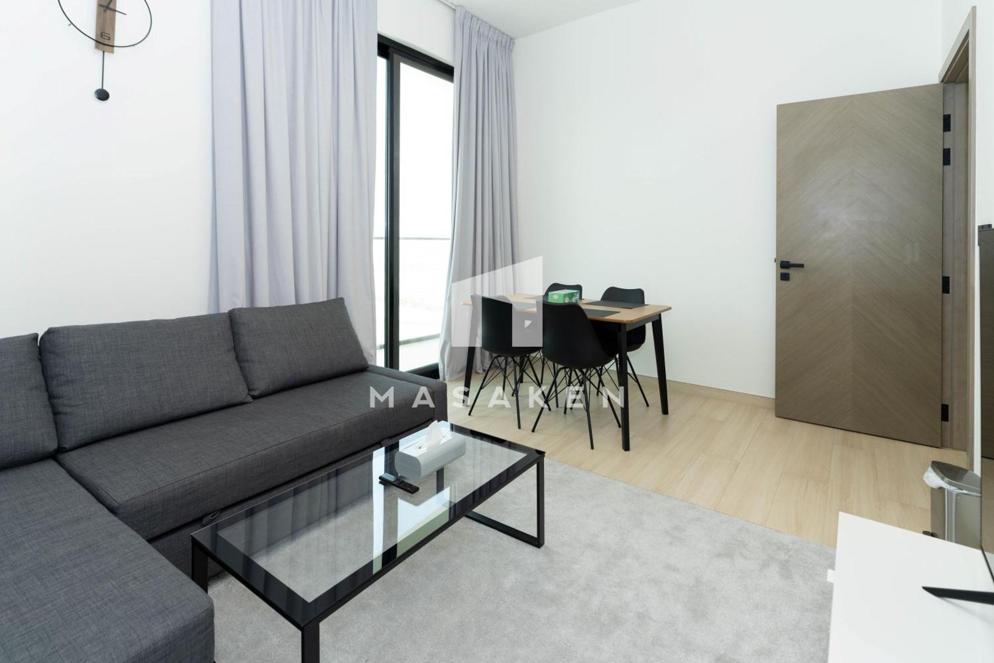 Fully Furnished 1bedroom With Big Balcony In Jvc Apartment Dubai
