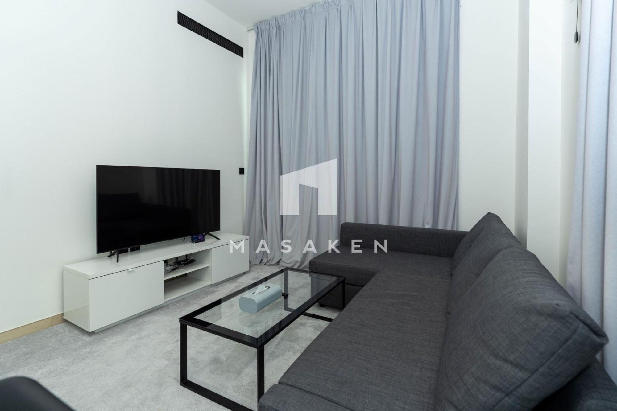 Fully Furnished 1bedroom With Big Balcony In Jvc Apartment