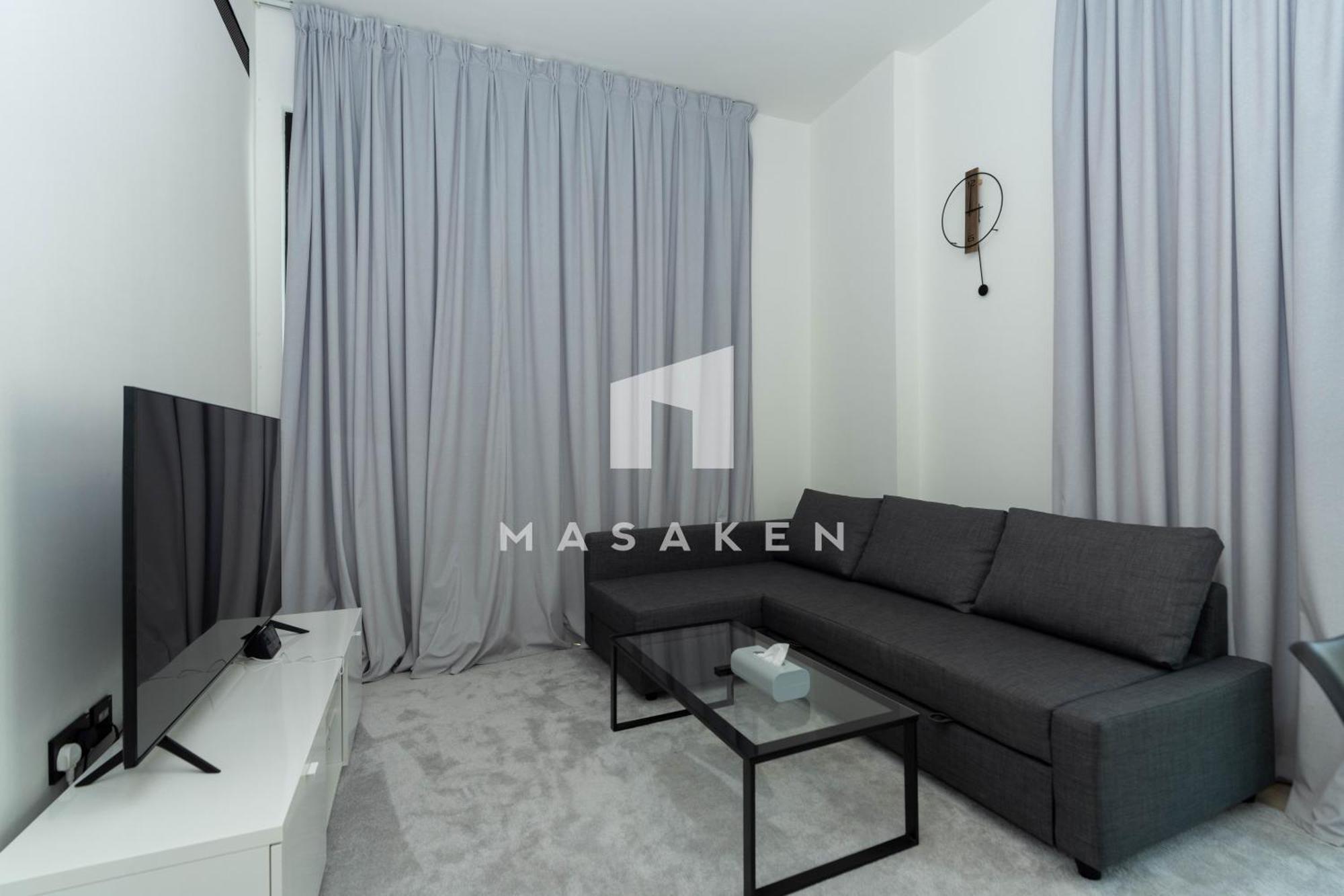 Fully Furnished 1bedroom With Big Balcony In Jvc Dubai