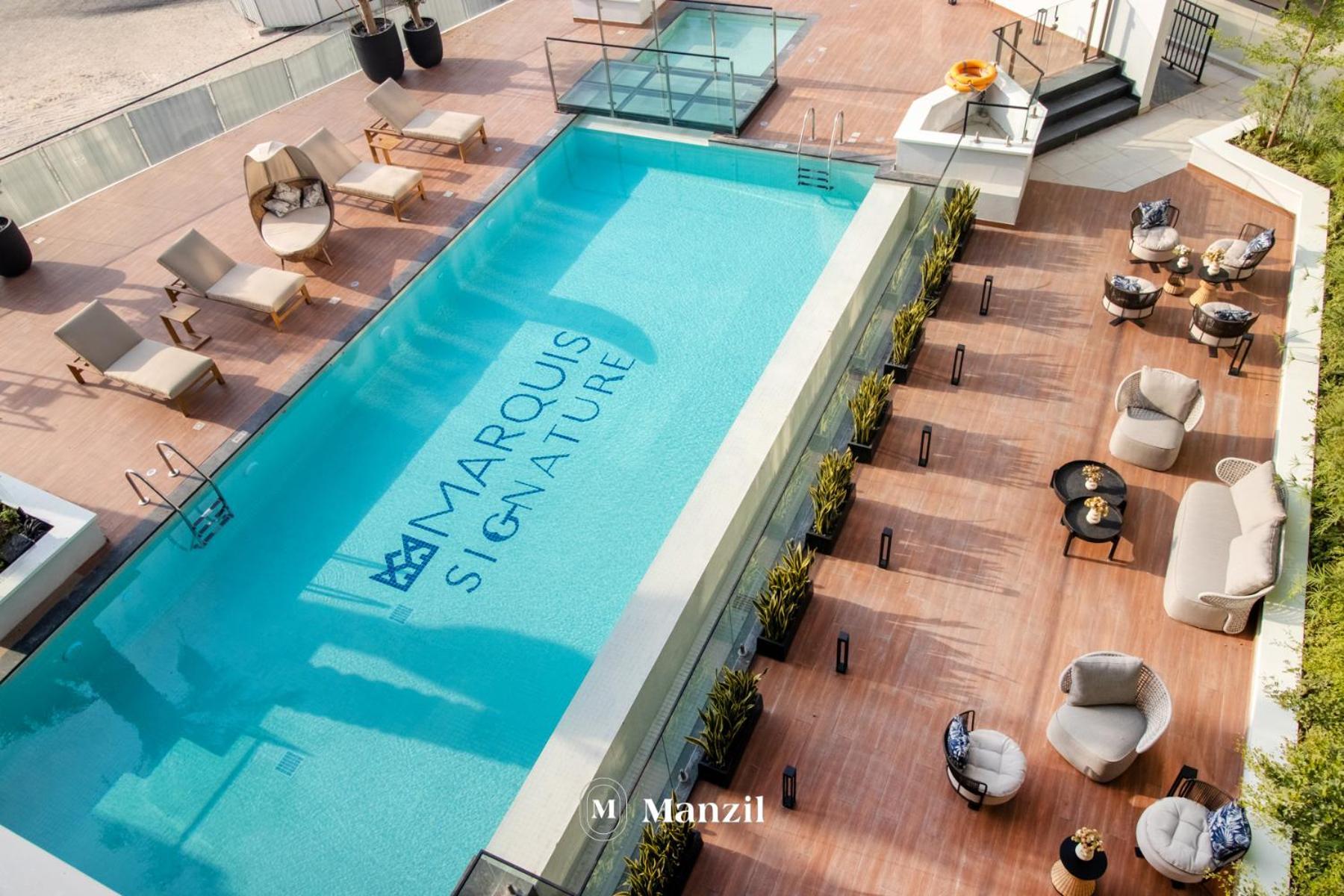 Apartment Manzil - 1br In Marquis Signature With Views Dubai