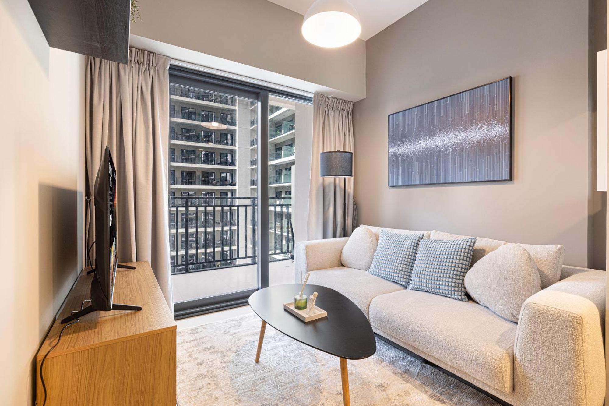 Apartment Stunning 1br With View - Zada Tower, Business Bay