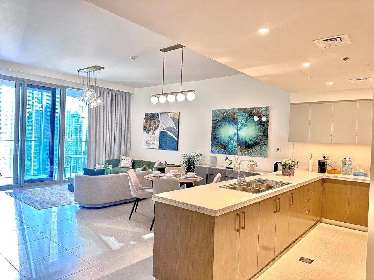 Vip Experience Downtown At Tower - Burj Khalifa And Fountain View - Modern Luxury *