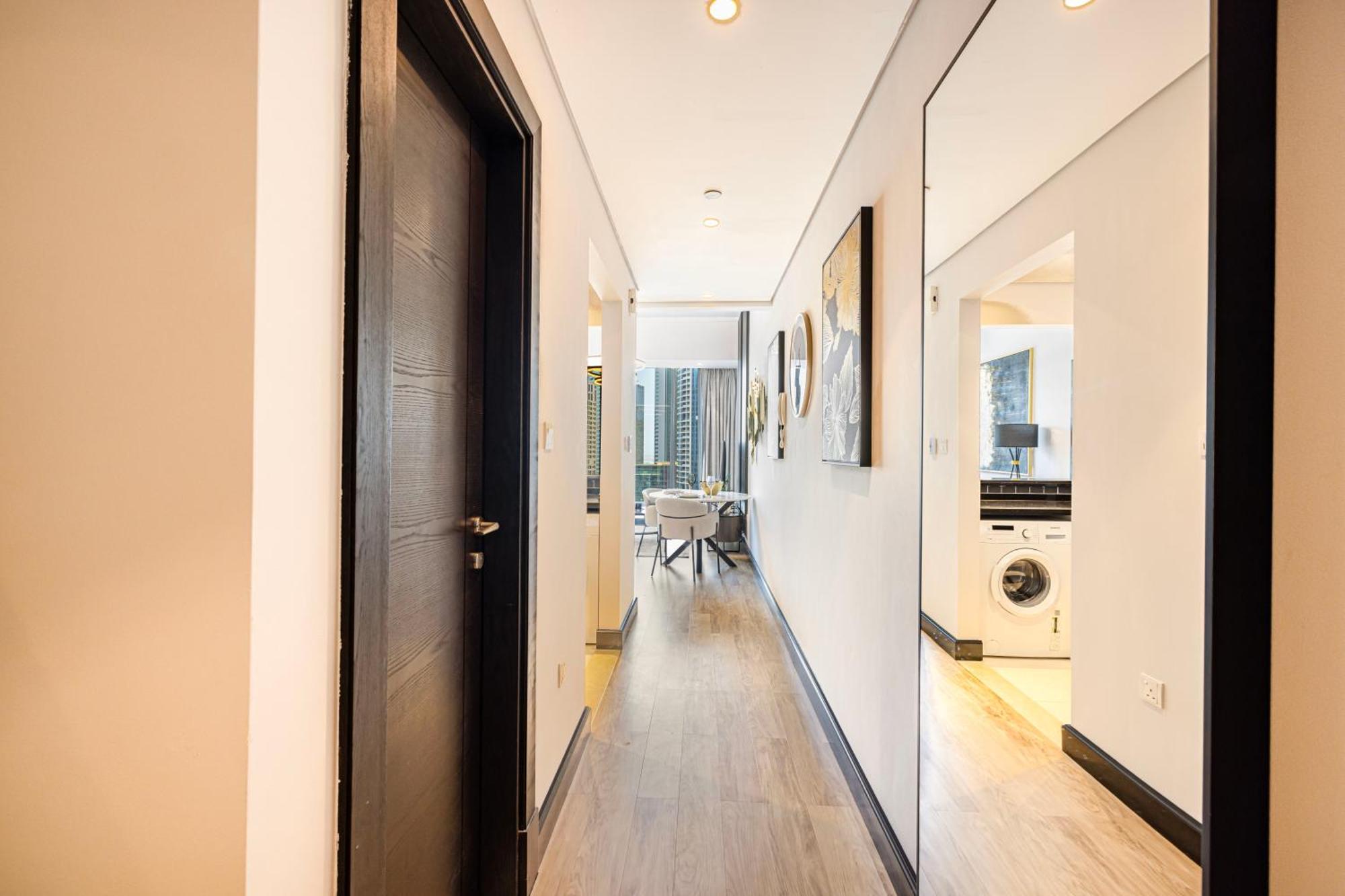 Apartment Poshy 1br W Marina Bay View Next To Marina Mall