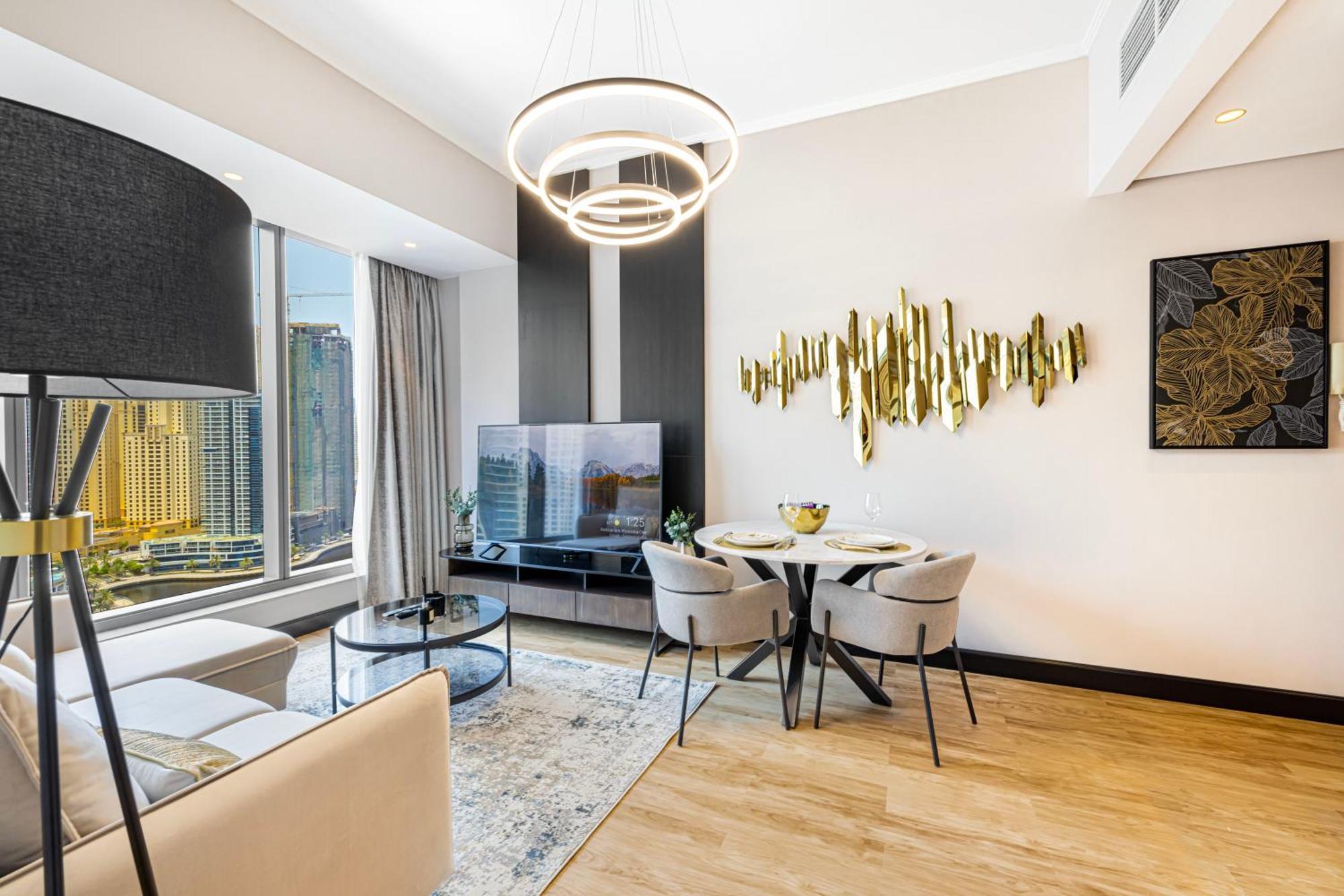 Poshy 1br W Marina Bay View Next To Marina Mall *
