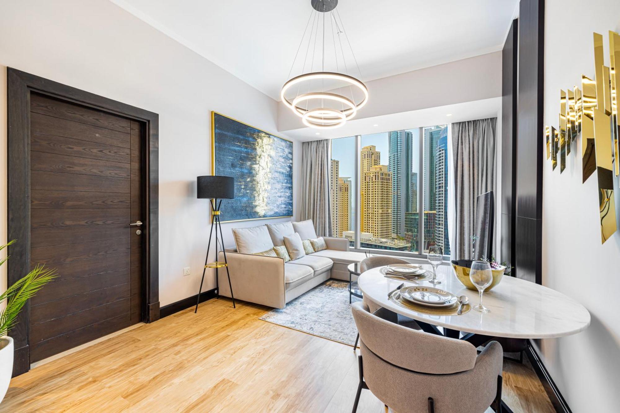 Poshy 1br W Marina Bay View Next To Marina Mall Apartment