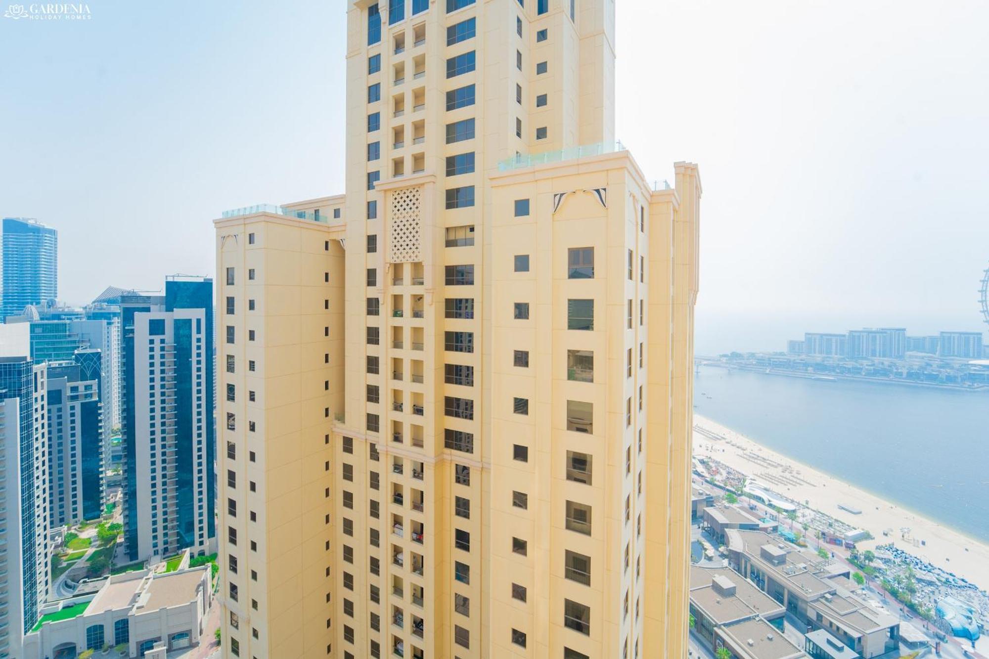 Jbr Rimal 4 , Panoramic Sea And Marina Views, 2m Walk To By Gardenia Apartment