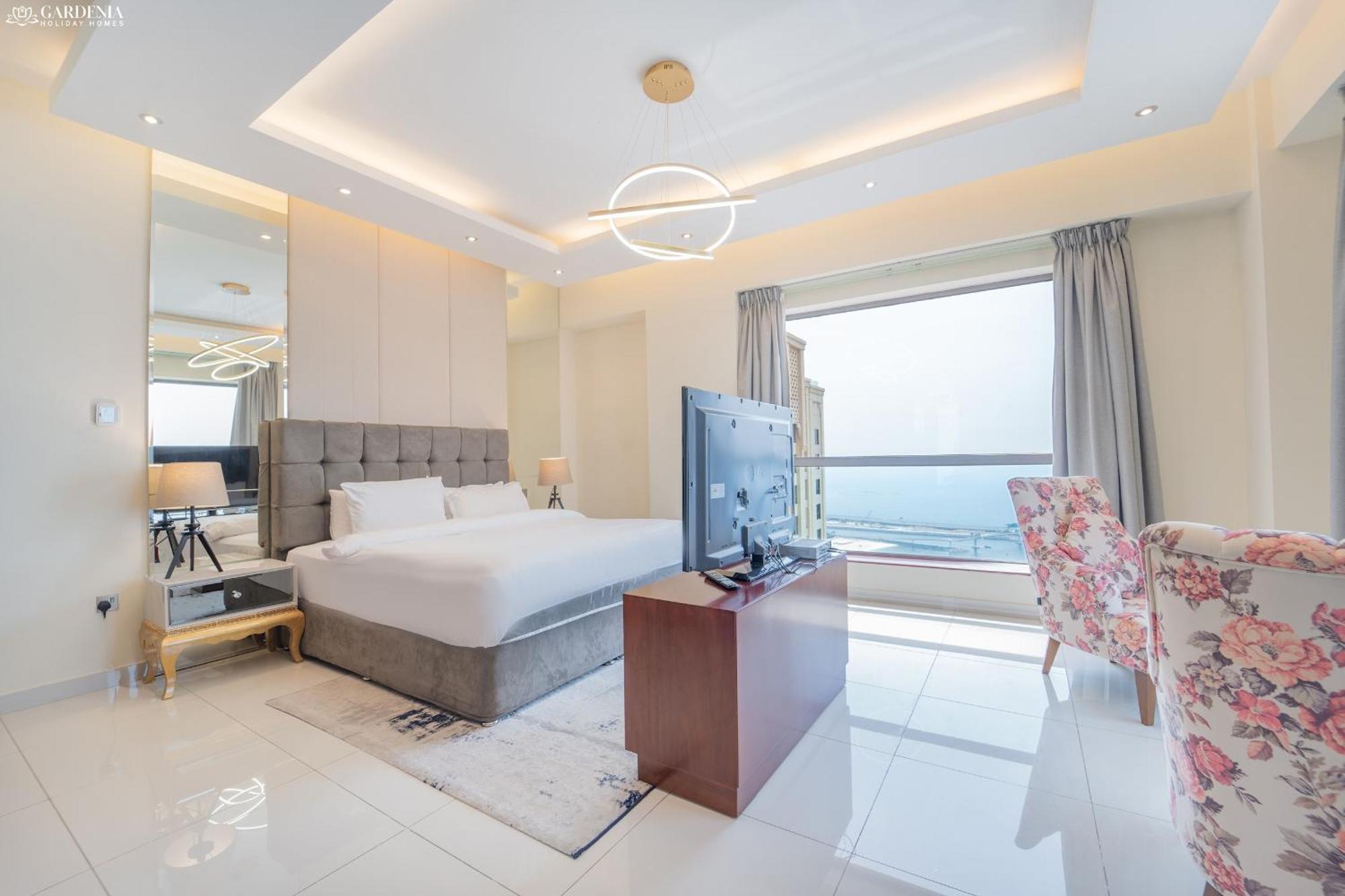 Jbr Rimal 4 , Panoramic Sea And Marina Views, 2m Walk To By Gardenia Apartment
