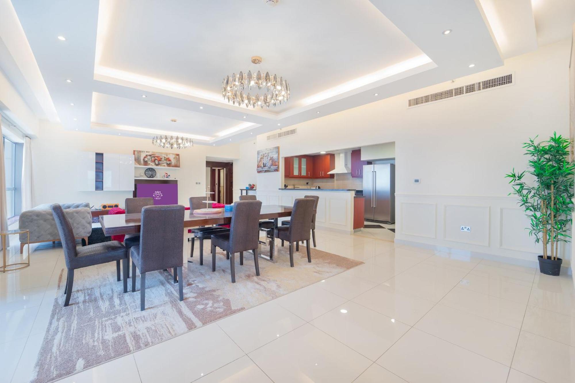 Jbr Rimal 4 , Panoramic Sea And Marina Views, 2m Walk To By Gardenia Apartment